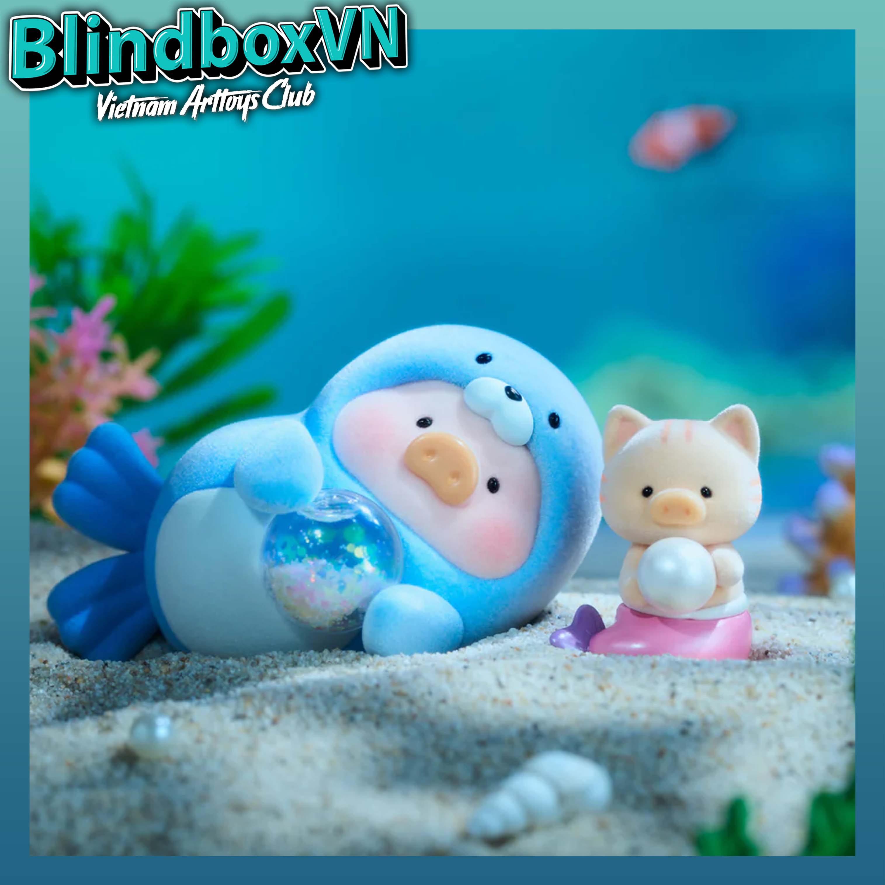 LULU THE PIGGY - OCEAN SERIES BLIND BOX by TOYZEROPLUS