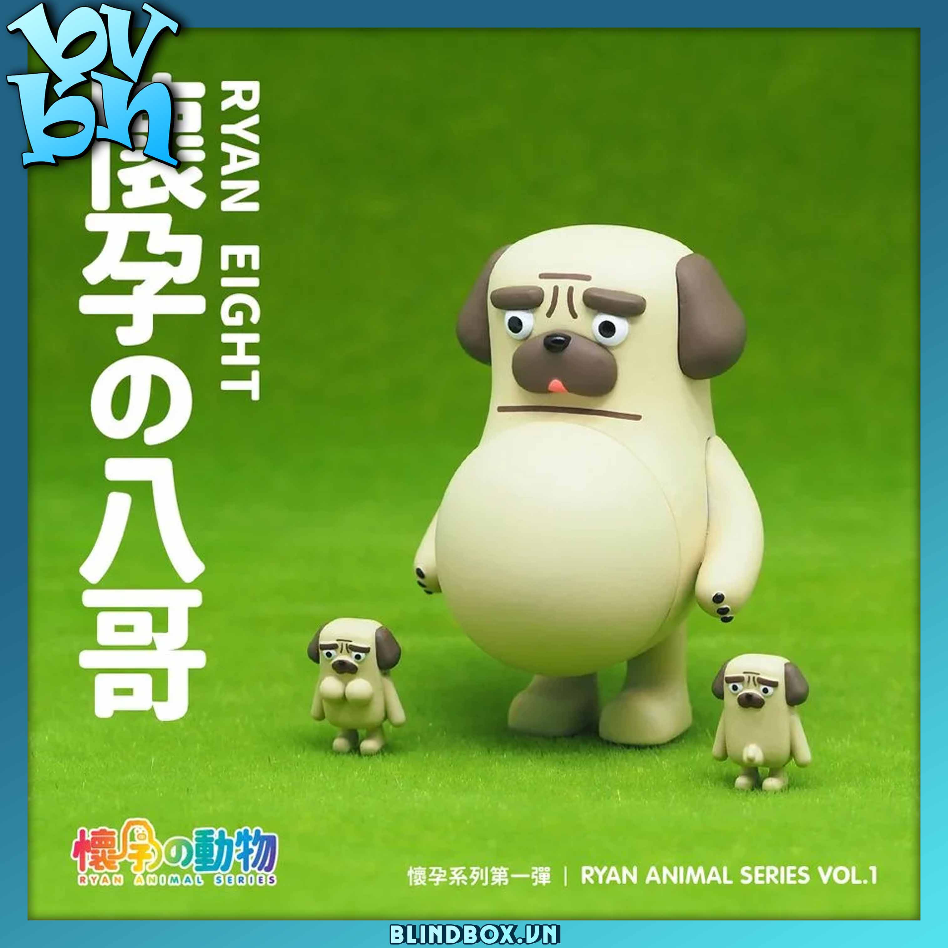 BLIND BOX CÓ BẦU RYAN ANIMAL SERIES 1