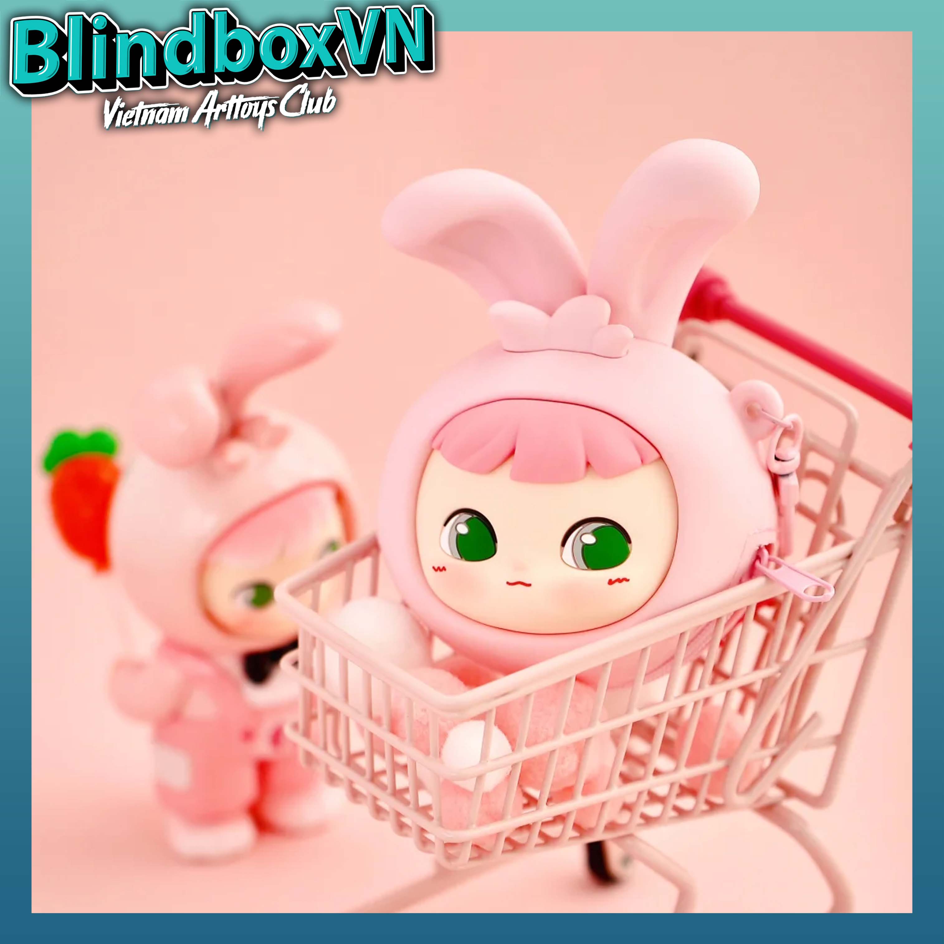 Cimmy Earphone bag -Pink Cimmy