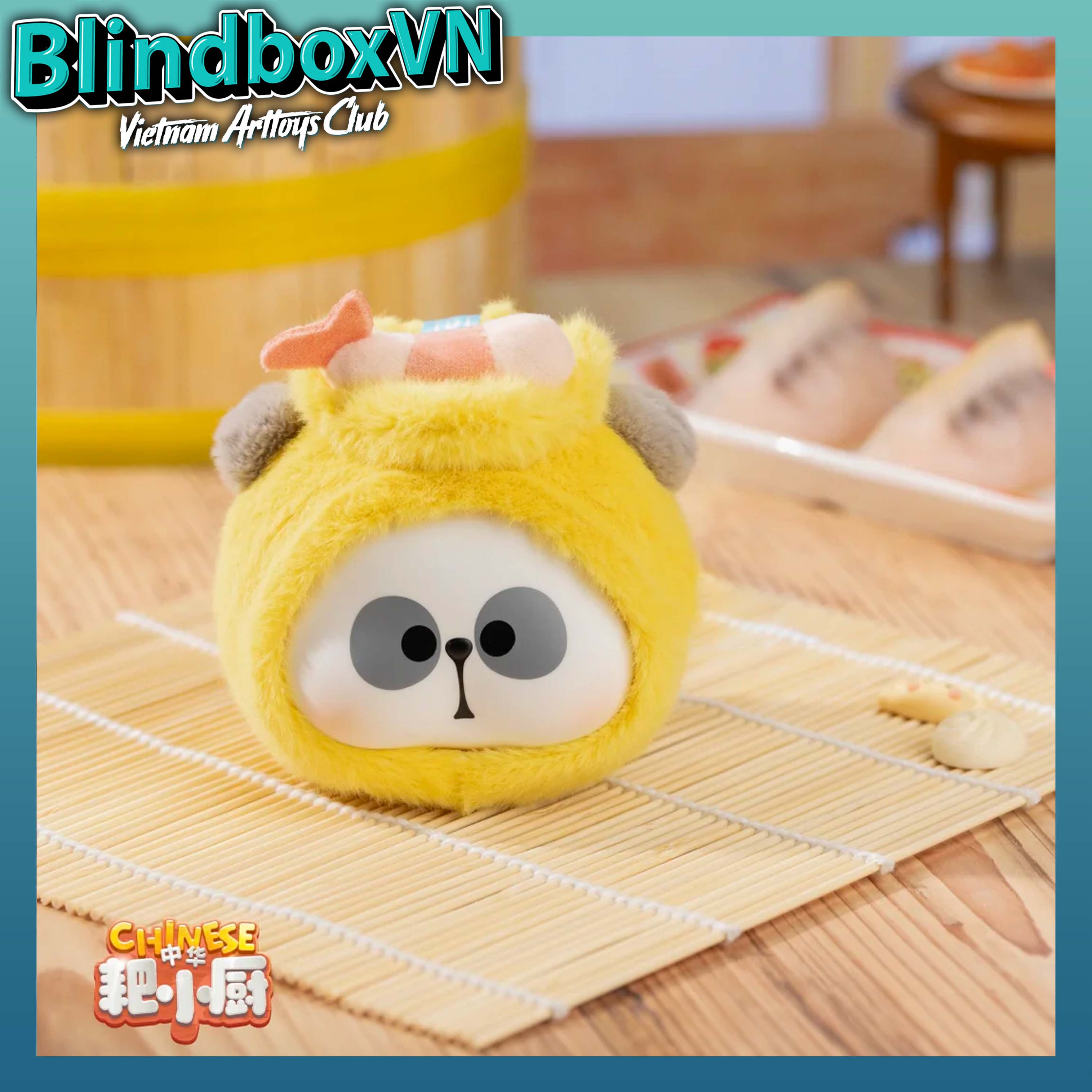 MR.PA Chinese Little PA Chef Series Plush Blind Box