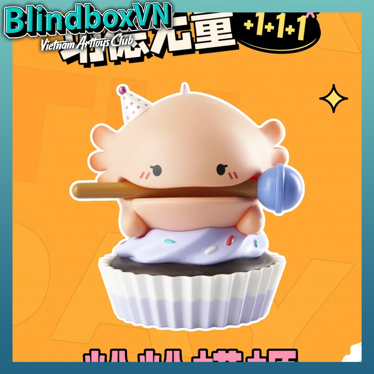 BLINDBOX Lucky Wooden Fish Figure ( Chính hãng )