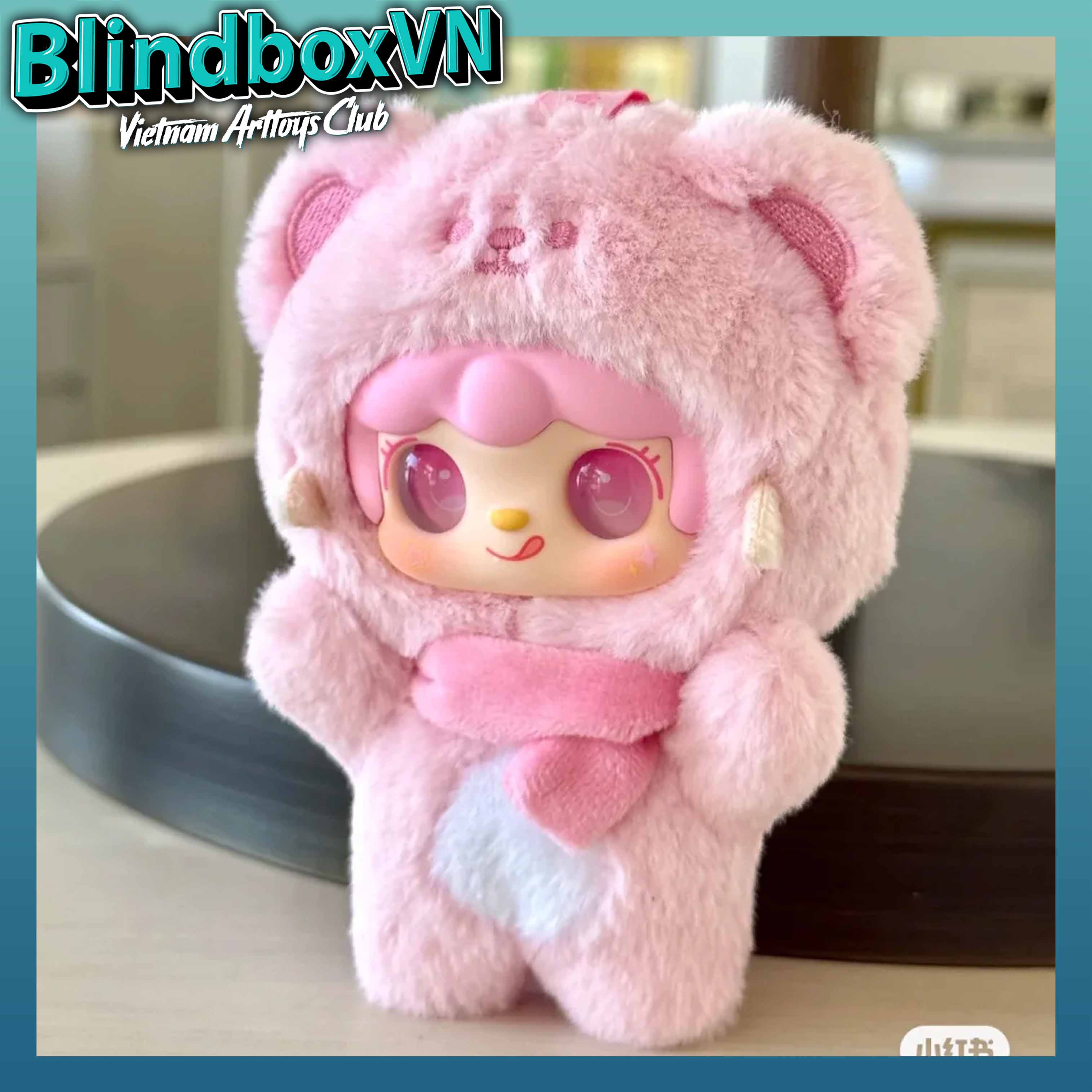 Yooki Plush Vinyl Blindbox - Take a Bite of the Bear Version 4