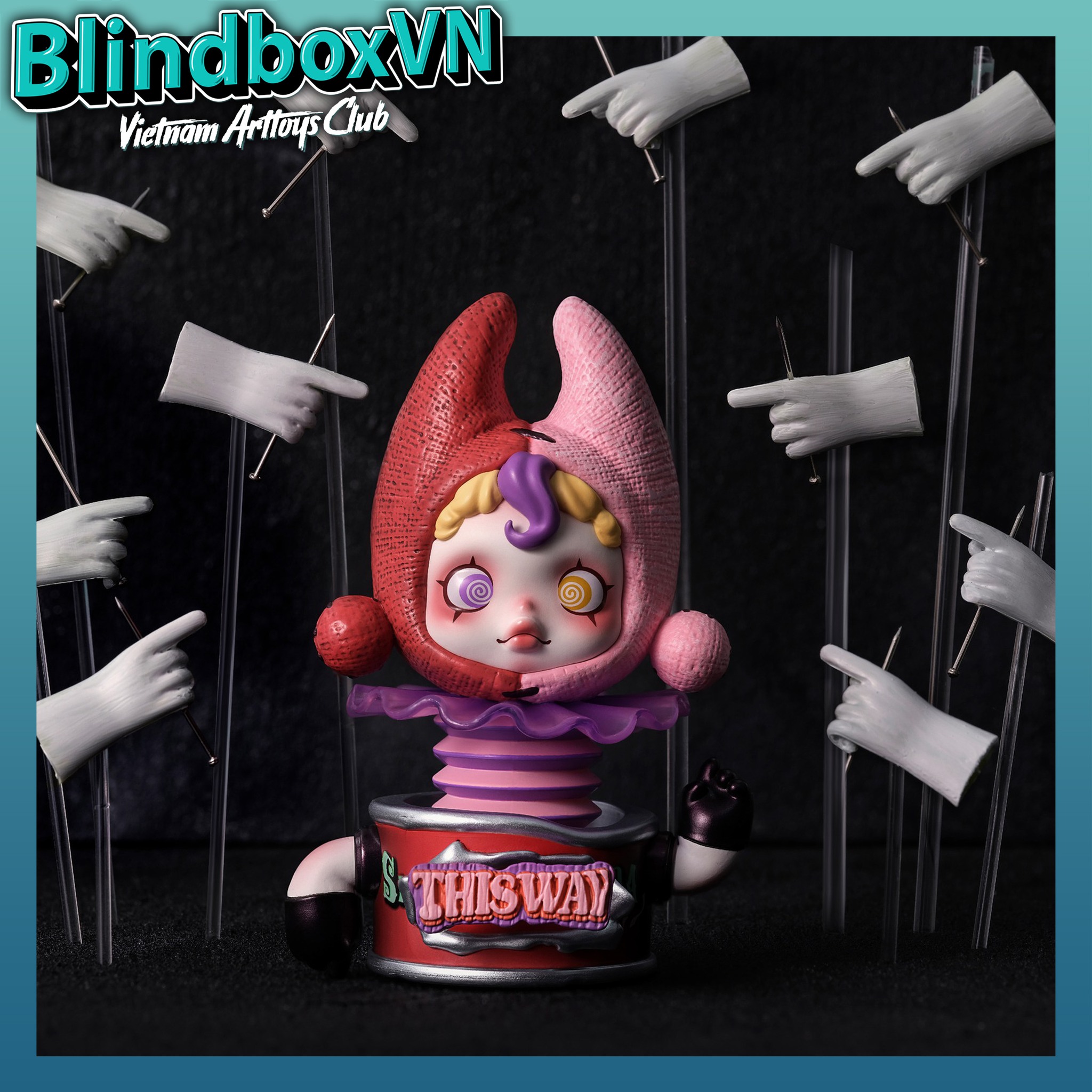 Blindbox SKULLPANDA IMAGE OF REALITY ( Chính Hãng )