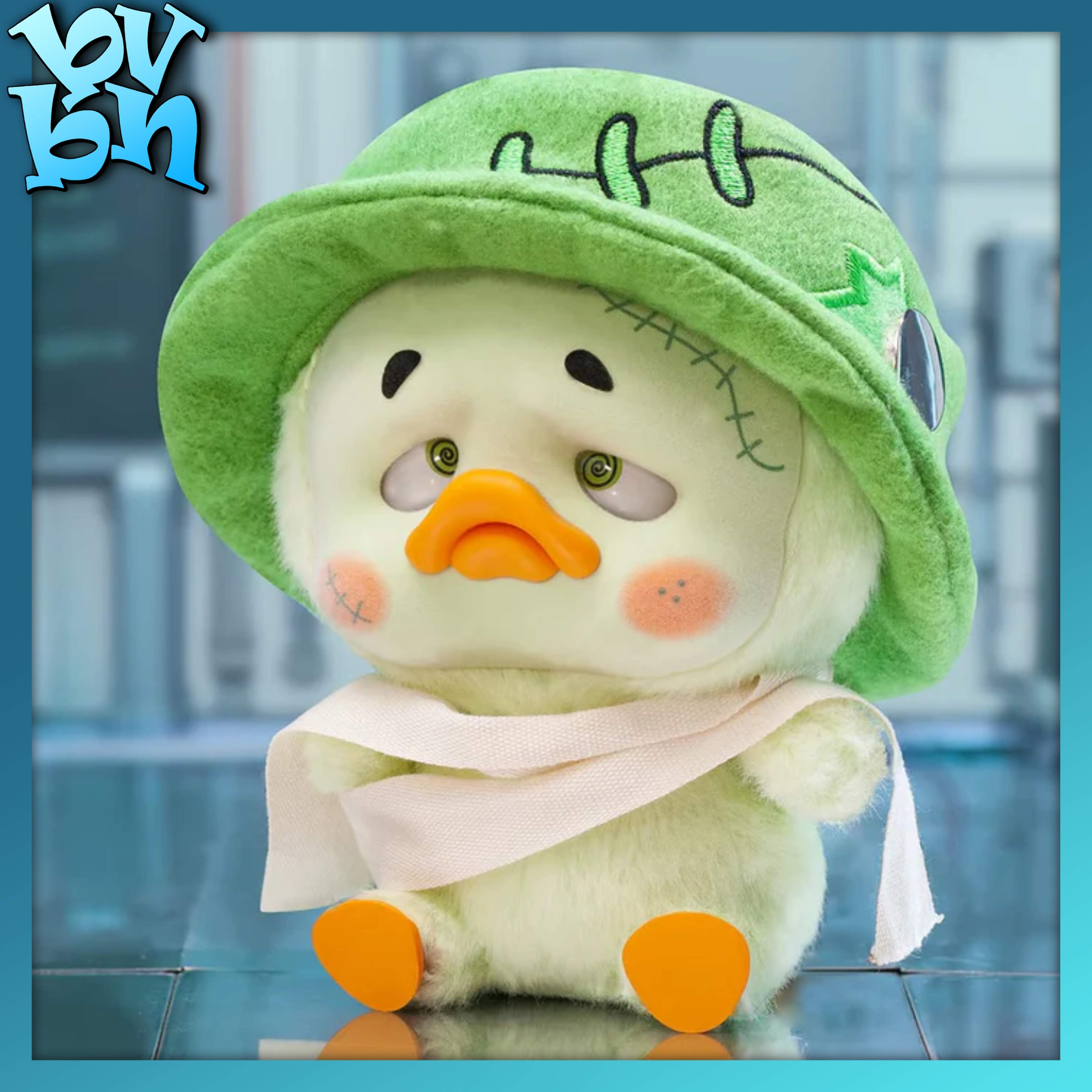 Pocket Upset Duck Colorful Player Duck Plush Keychain Blindbox