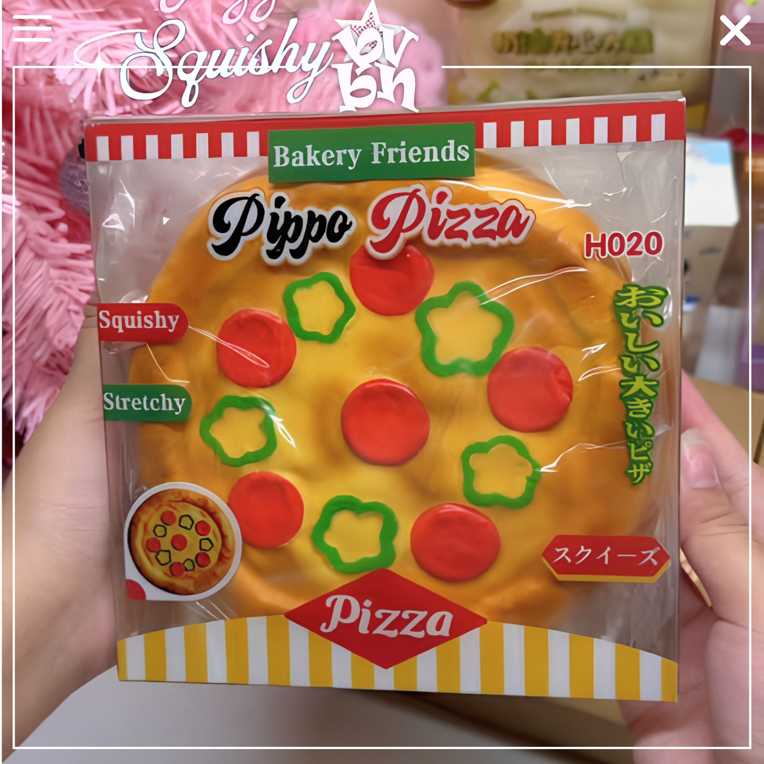 Pippo Pizza Squishy HoHot ( Chính hãng )