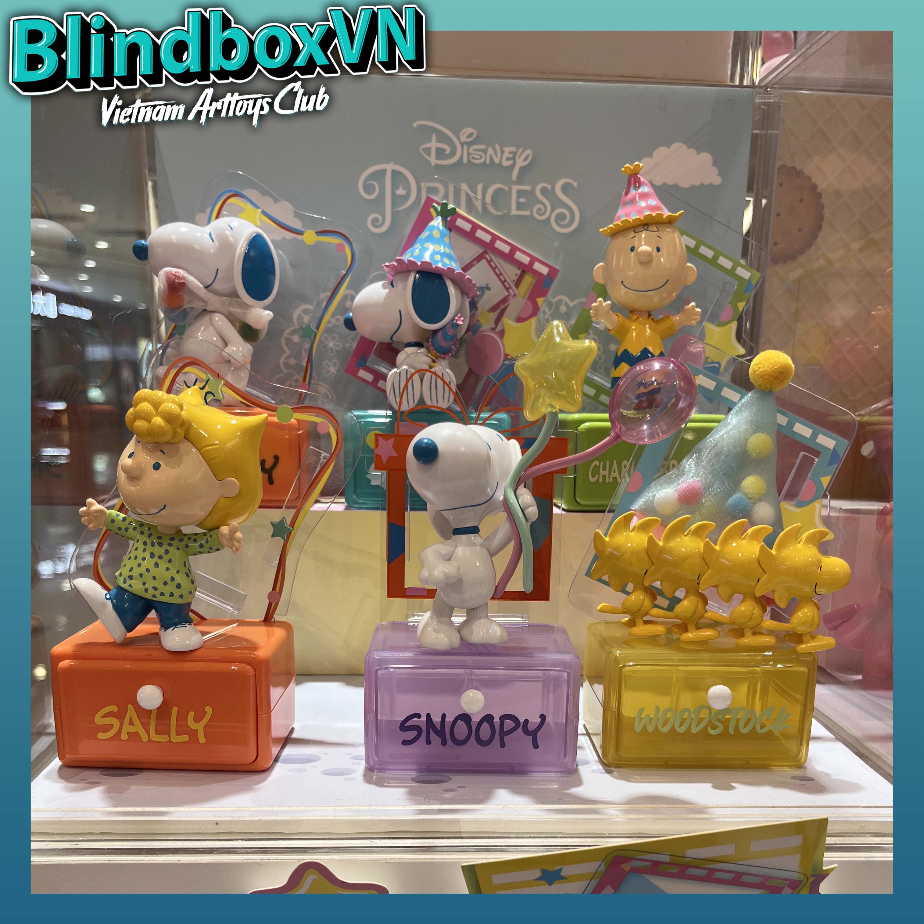 Blindbox MINISO Snoopy Party Theme SERIES ( Chính hãng )