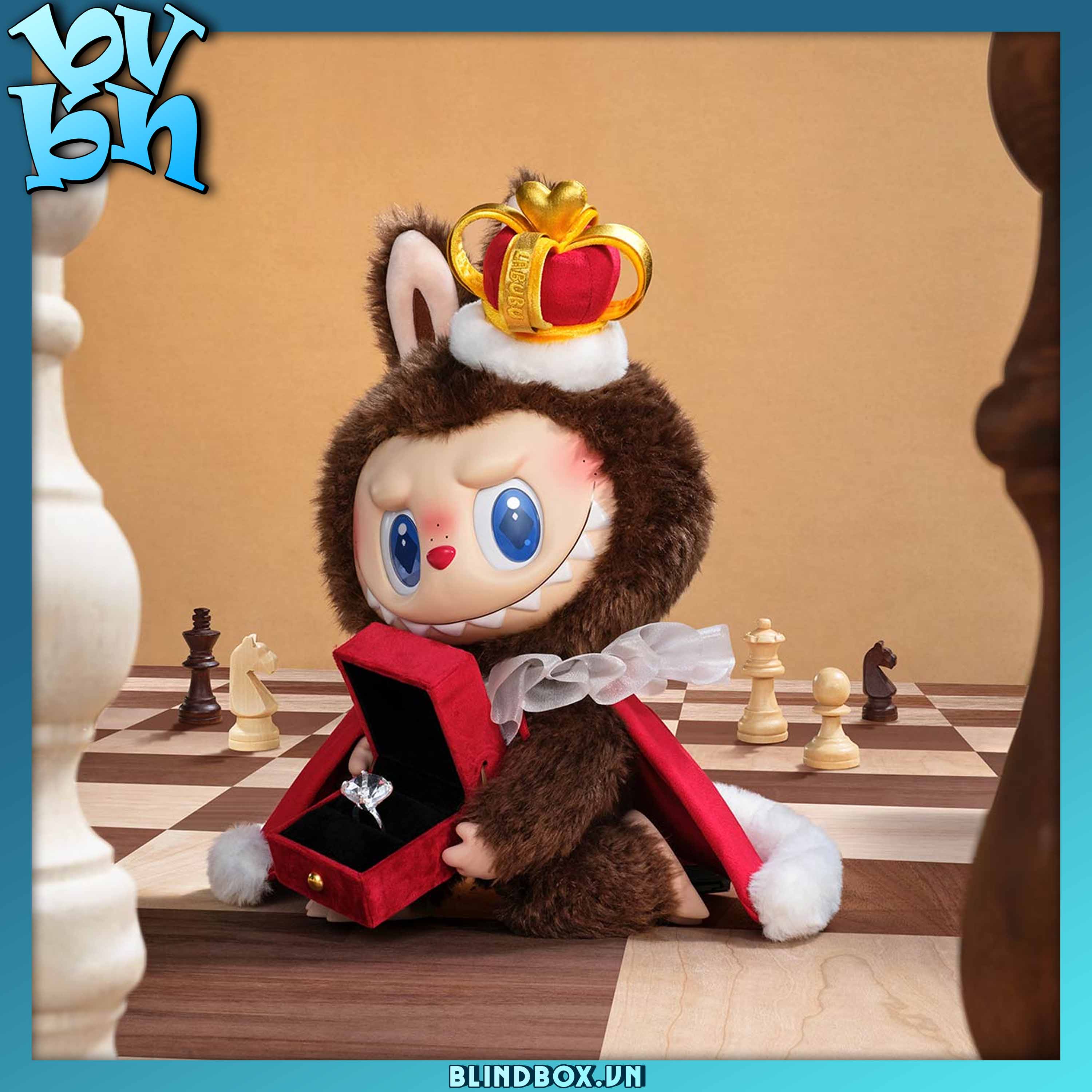 THE MONSTERS Let's Checkmate Series-Vinyl Plush Doll