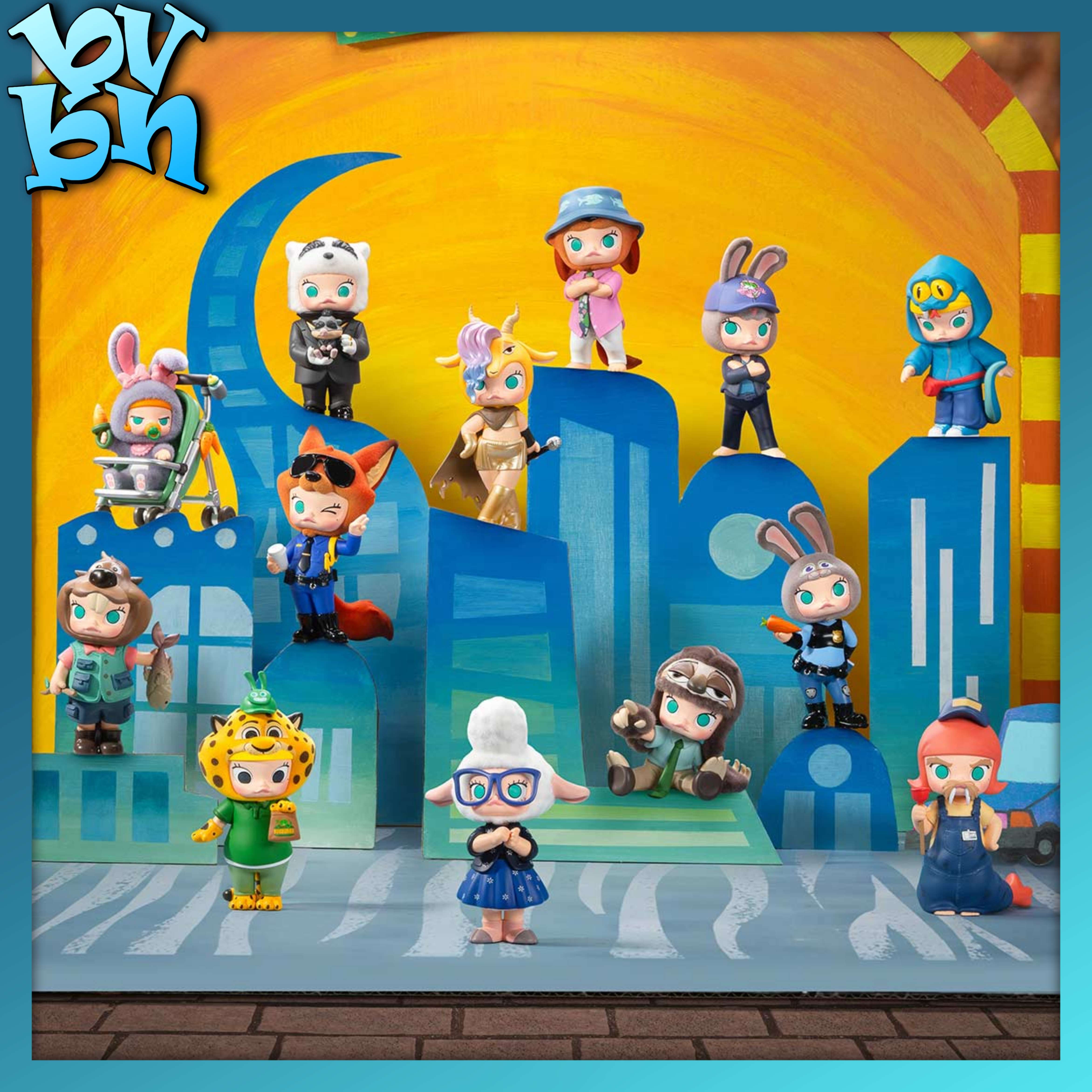 MOLLY × Zootopia Co-branded Series Figures