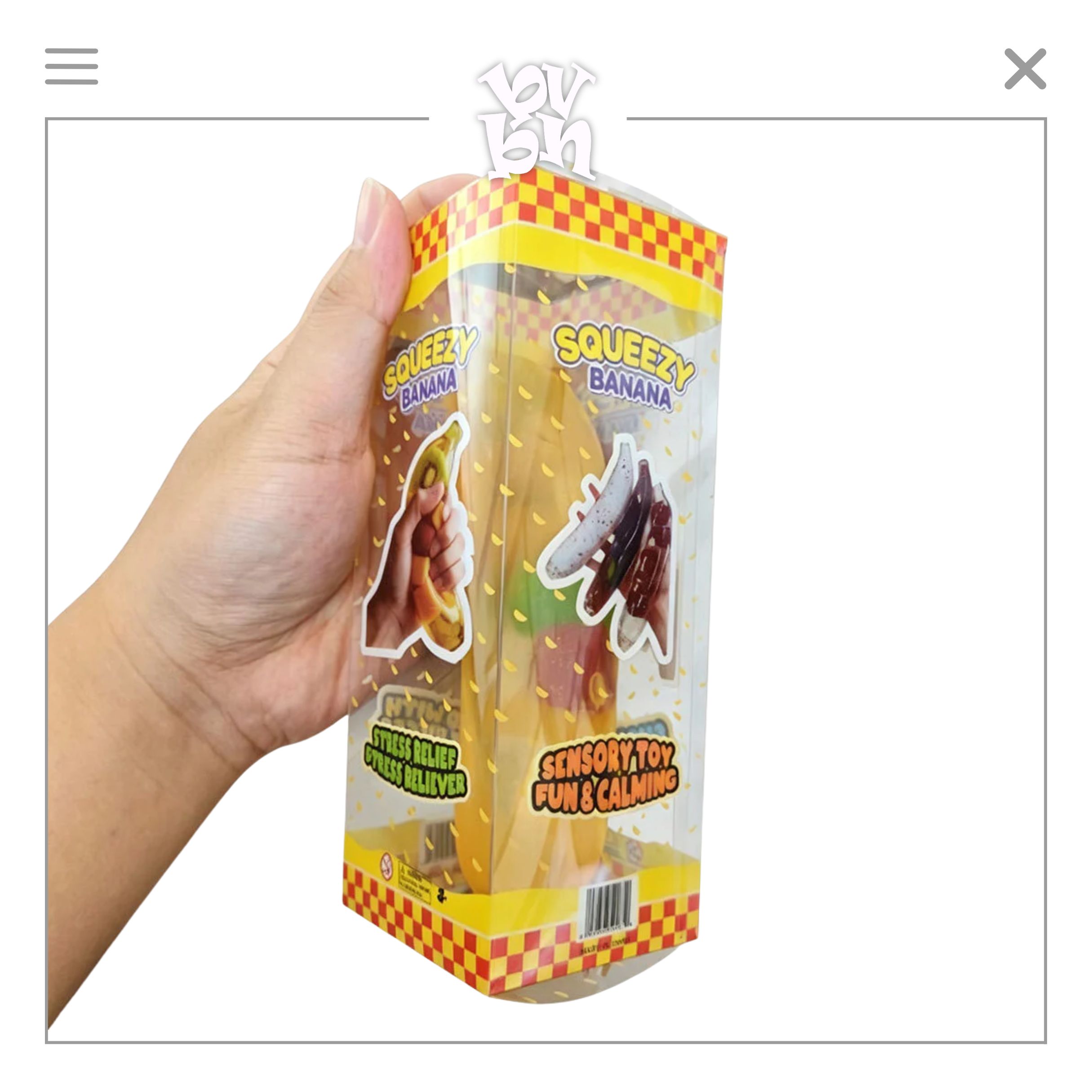 Squeezy Banana - Squishy Chuối