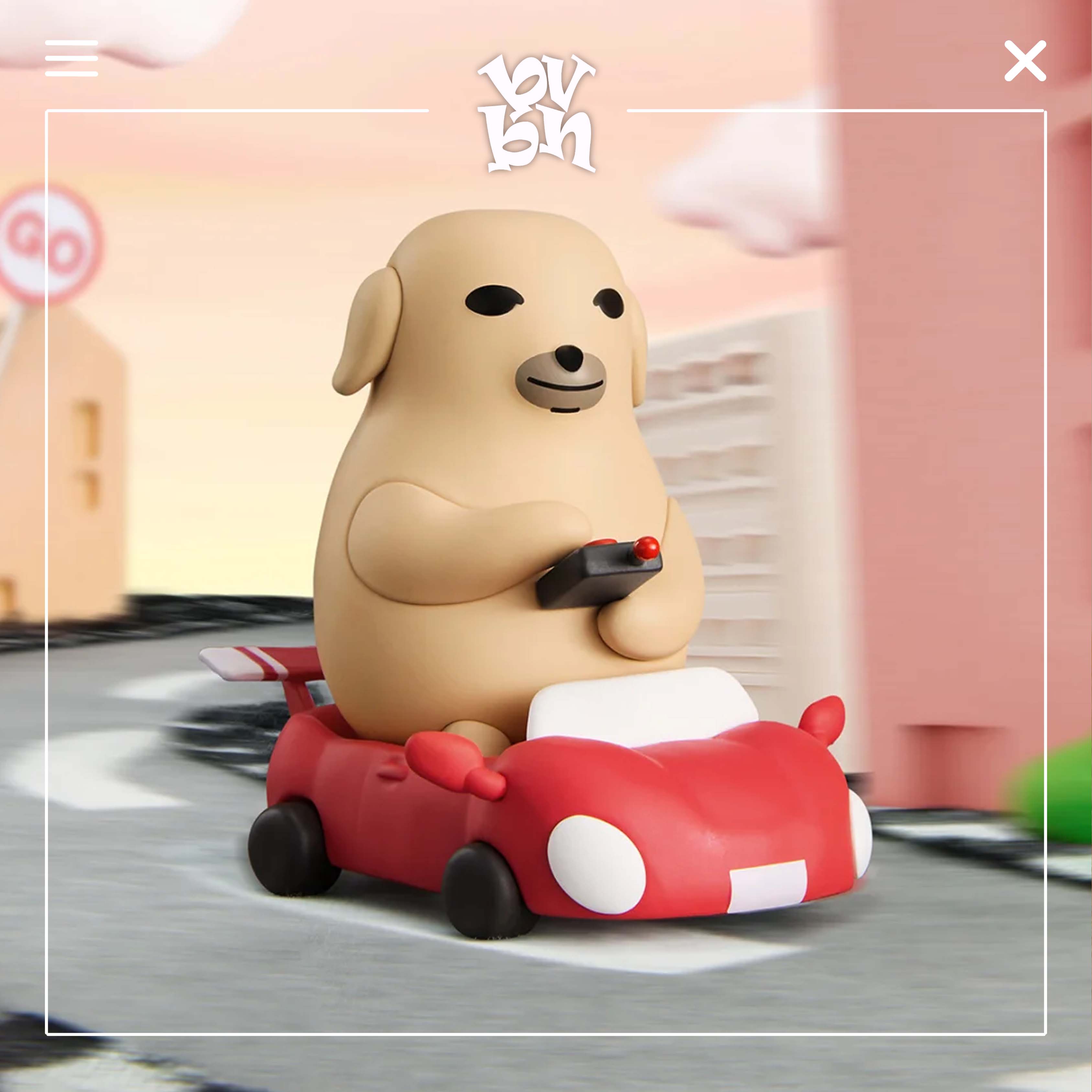 PLZDOT Nudaeng “Just Dog It” Series Figure Blind Box
