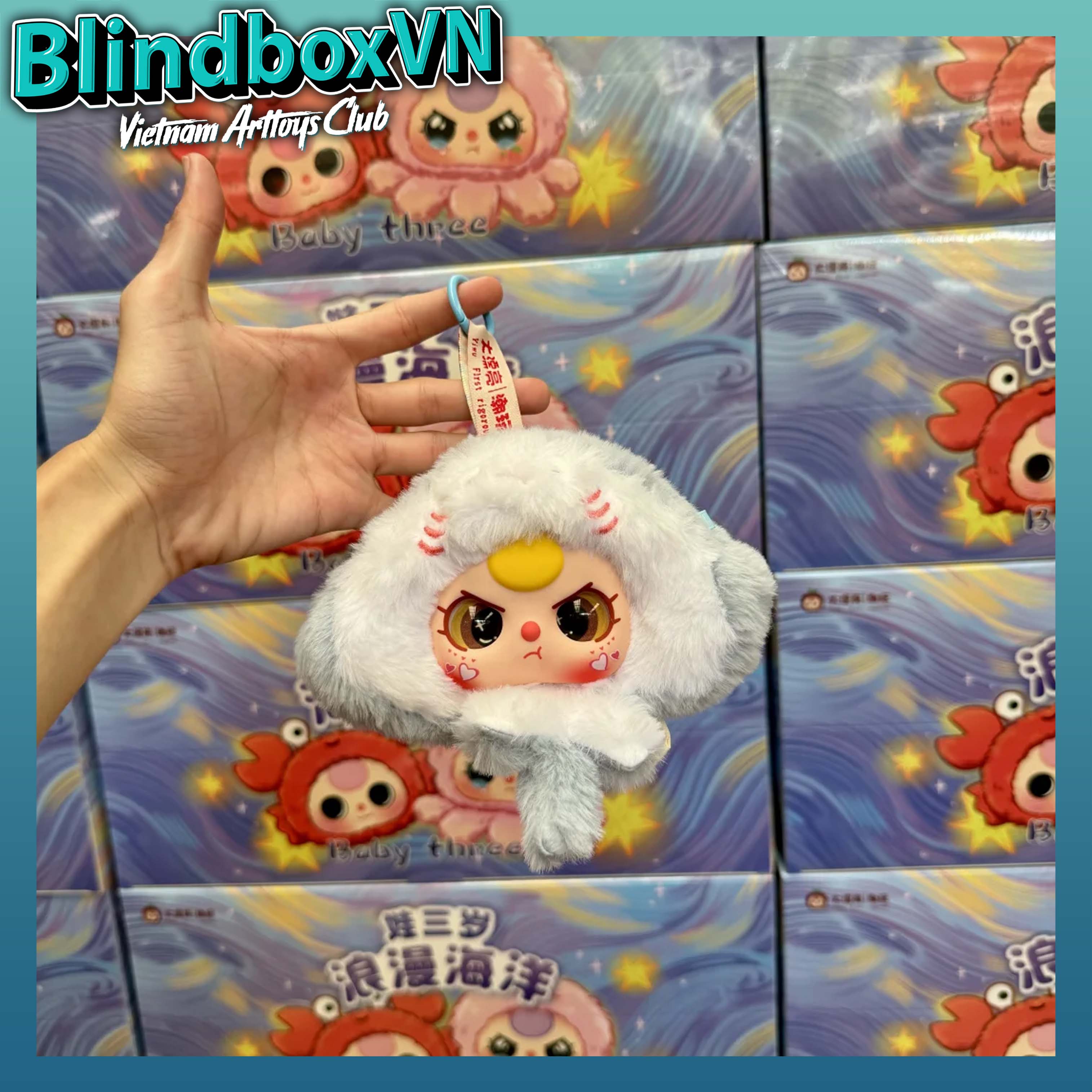 Baby Three Romantic Ocean Series Vinyl Face Blind Box
