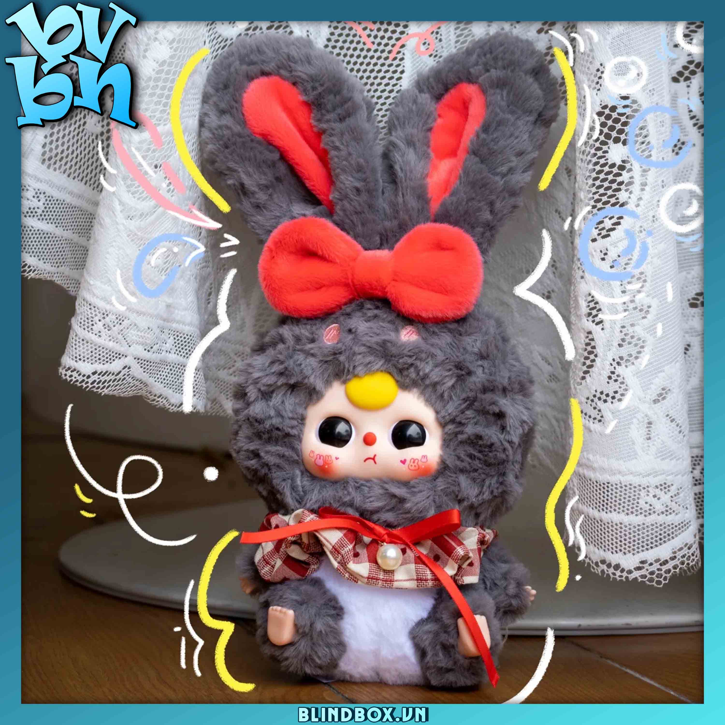 Baby Three Lilly Rabbit Town Version 2 Plush Doll Blindbox