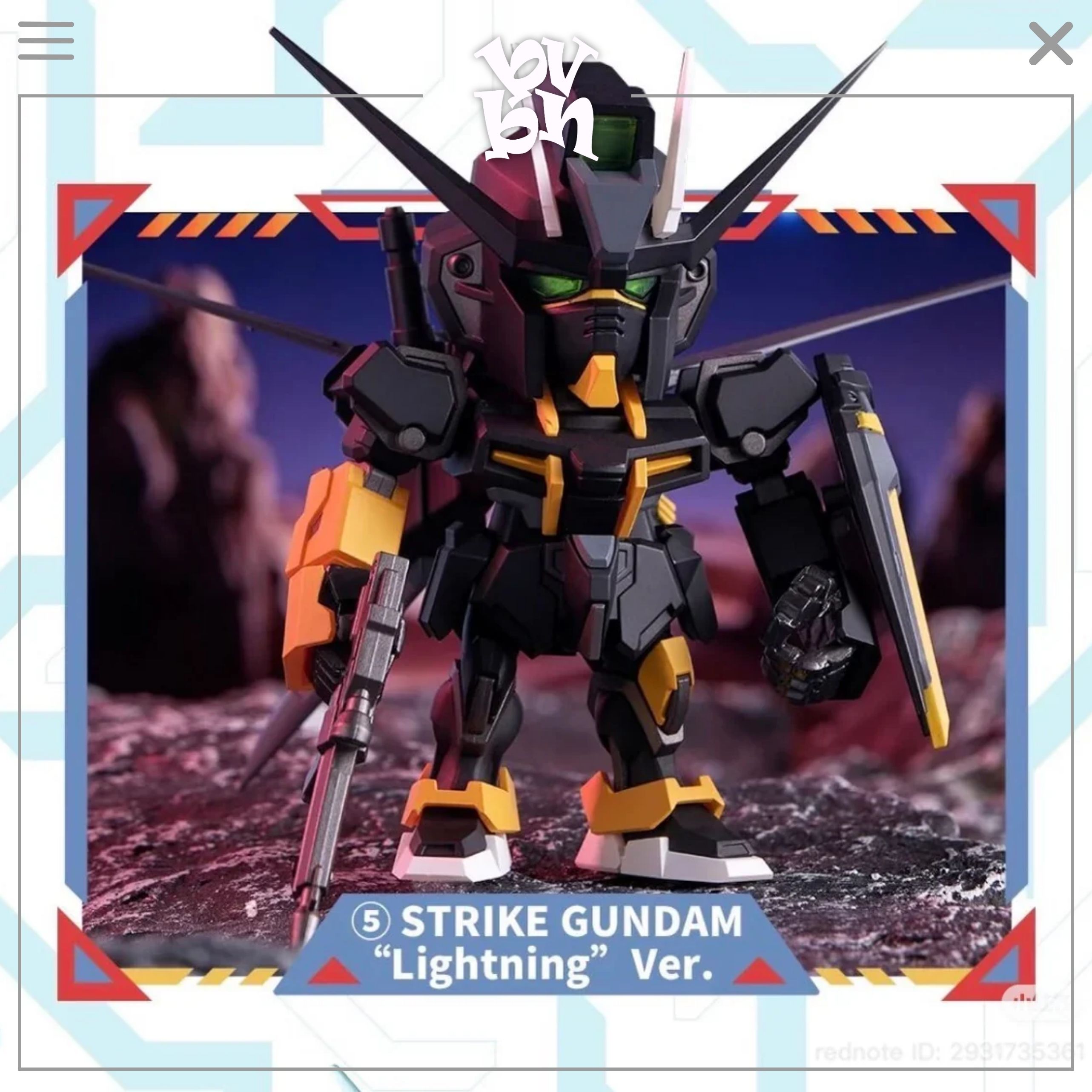 QMSV MINI STRIKE & DESTINY GUNDAM BLINDBOX SERIES