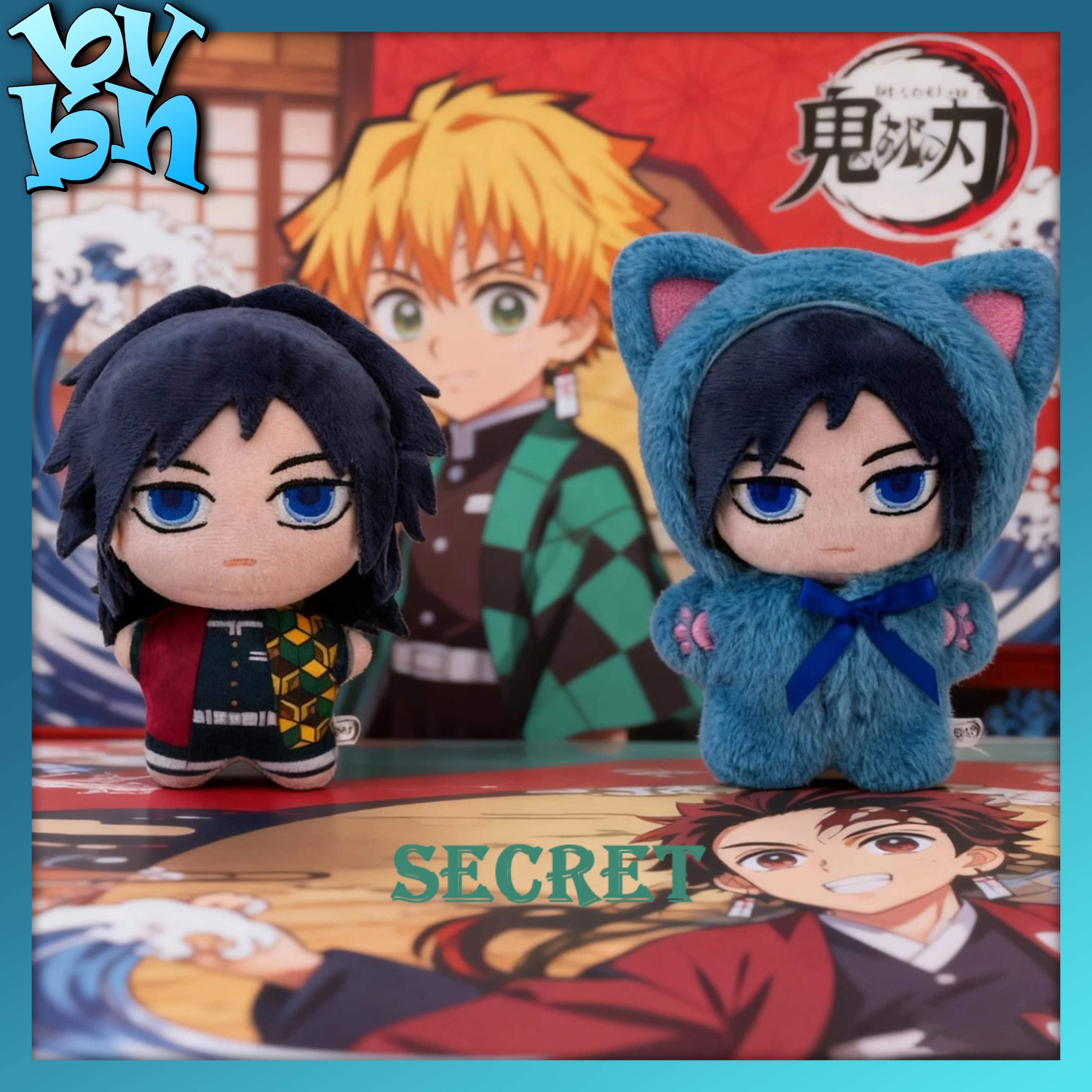 Demon Slayer Plush Doll - Neko Party Paradise Series Blindbox