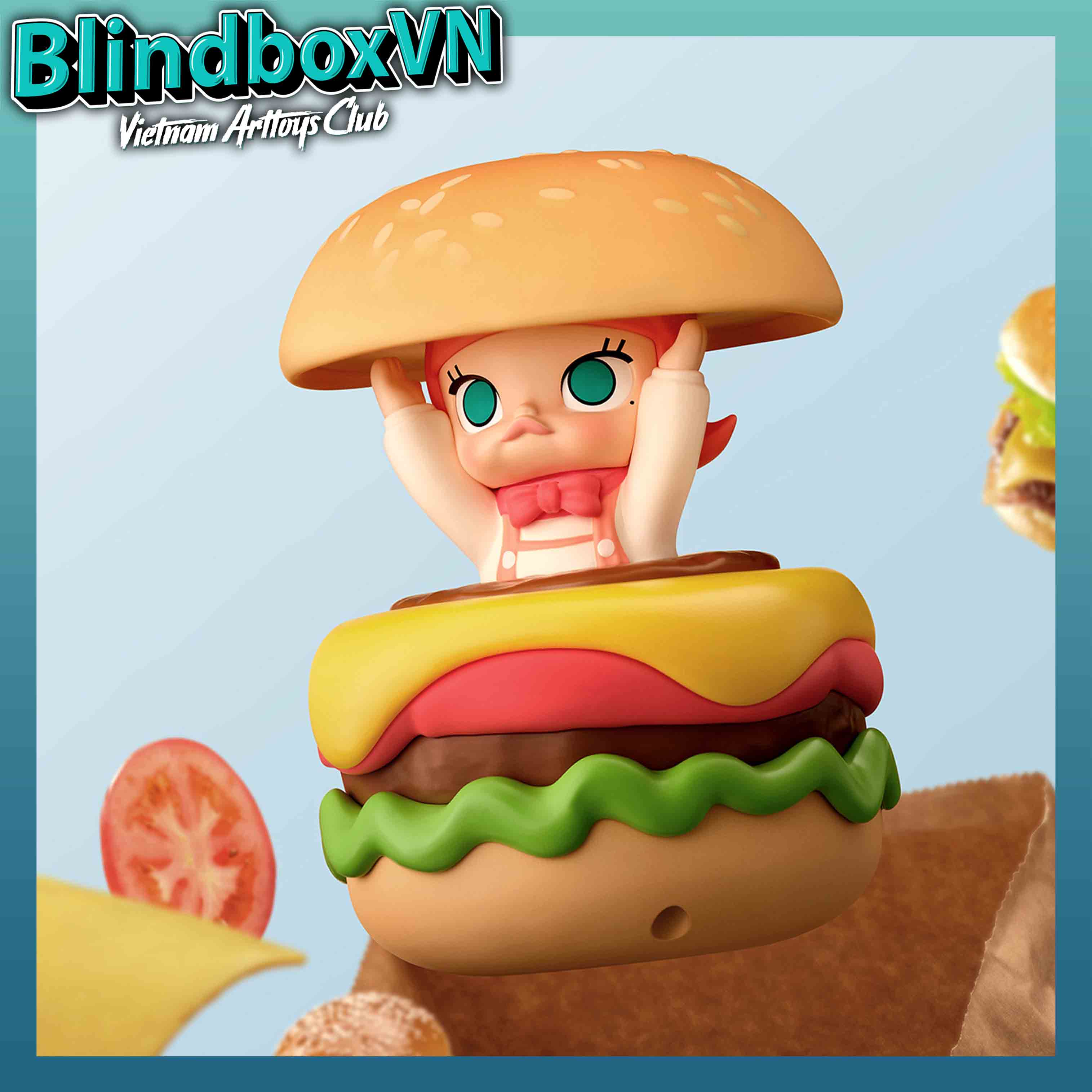 Blindbox Molly Carb-Lover Series Figures Popmart