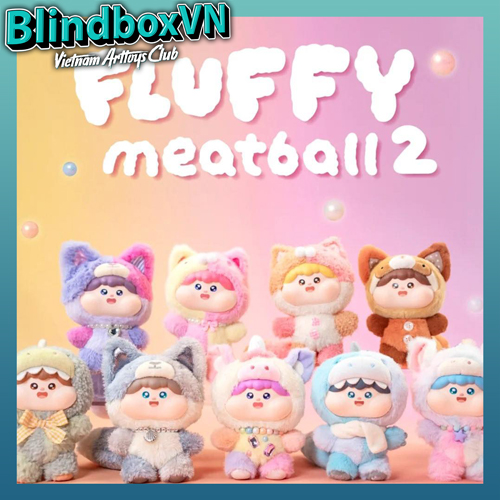 Fluffy Meatball Version 2 Blind Box Series
