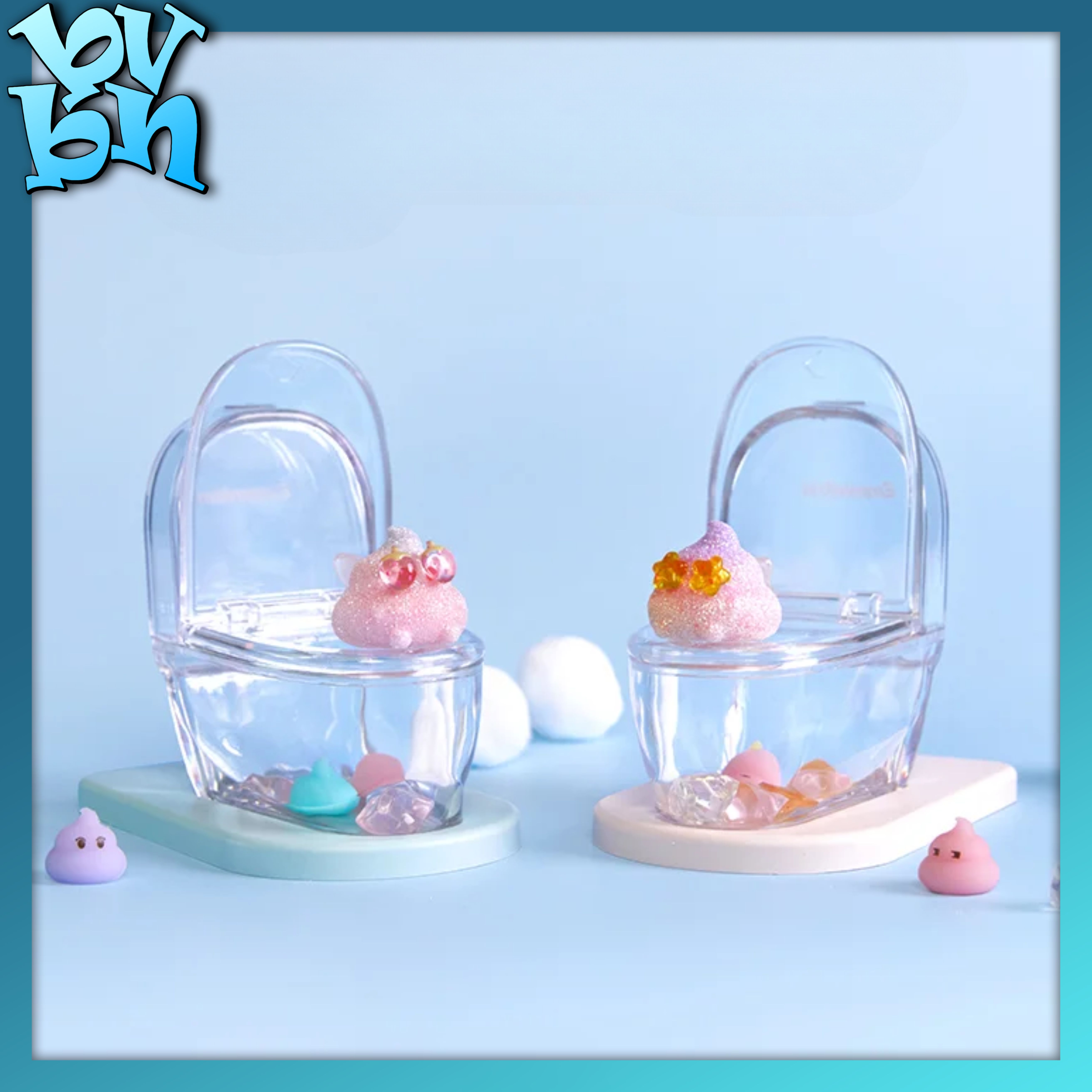 Emmmkun Toilet Stand Shine Blindbox