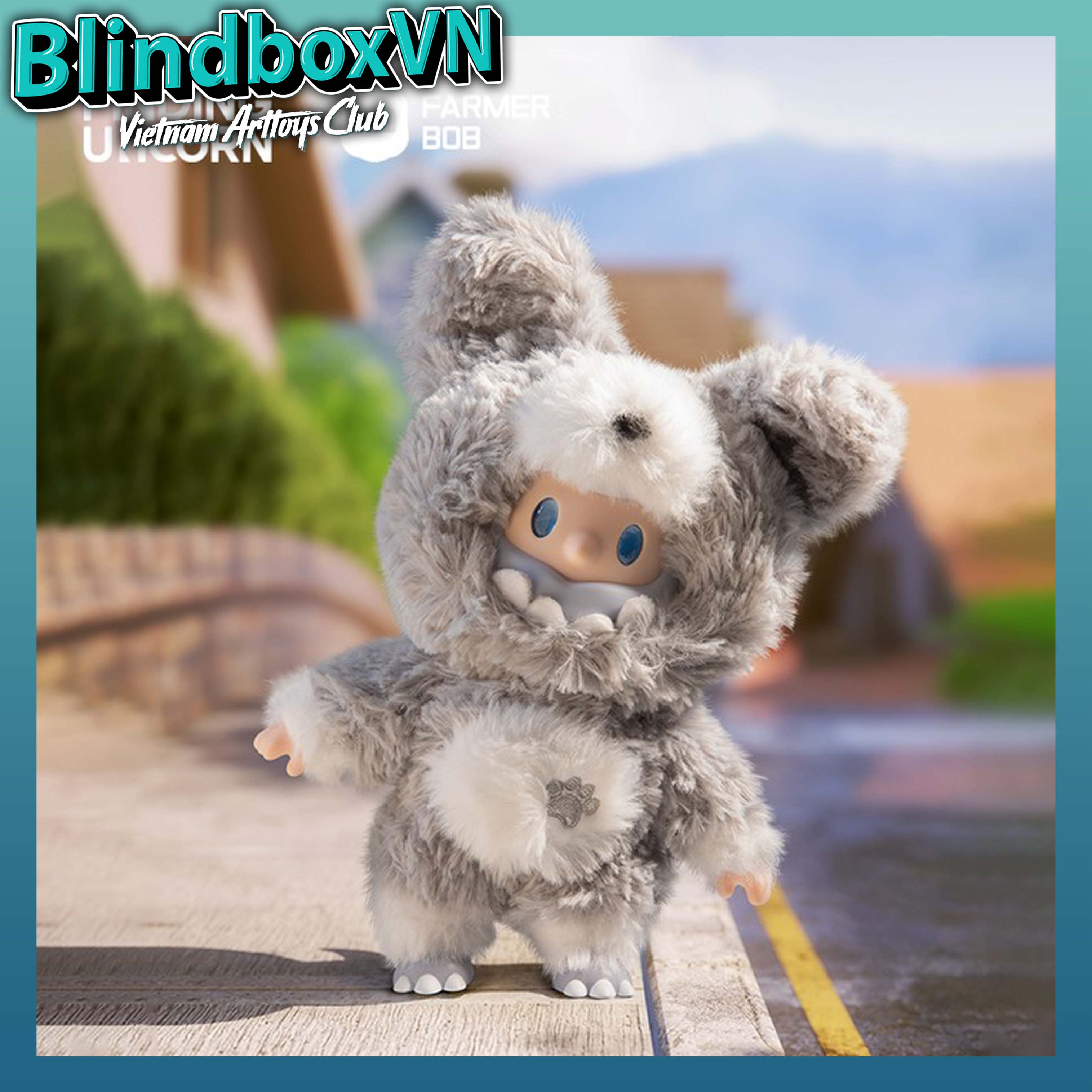 Farmer Bob Ani Monster Plush Doll Blindbox Finding Unicon