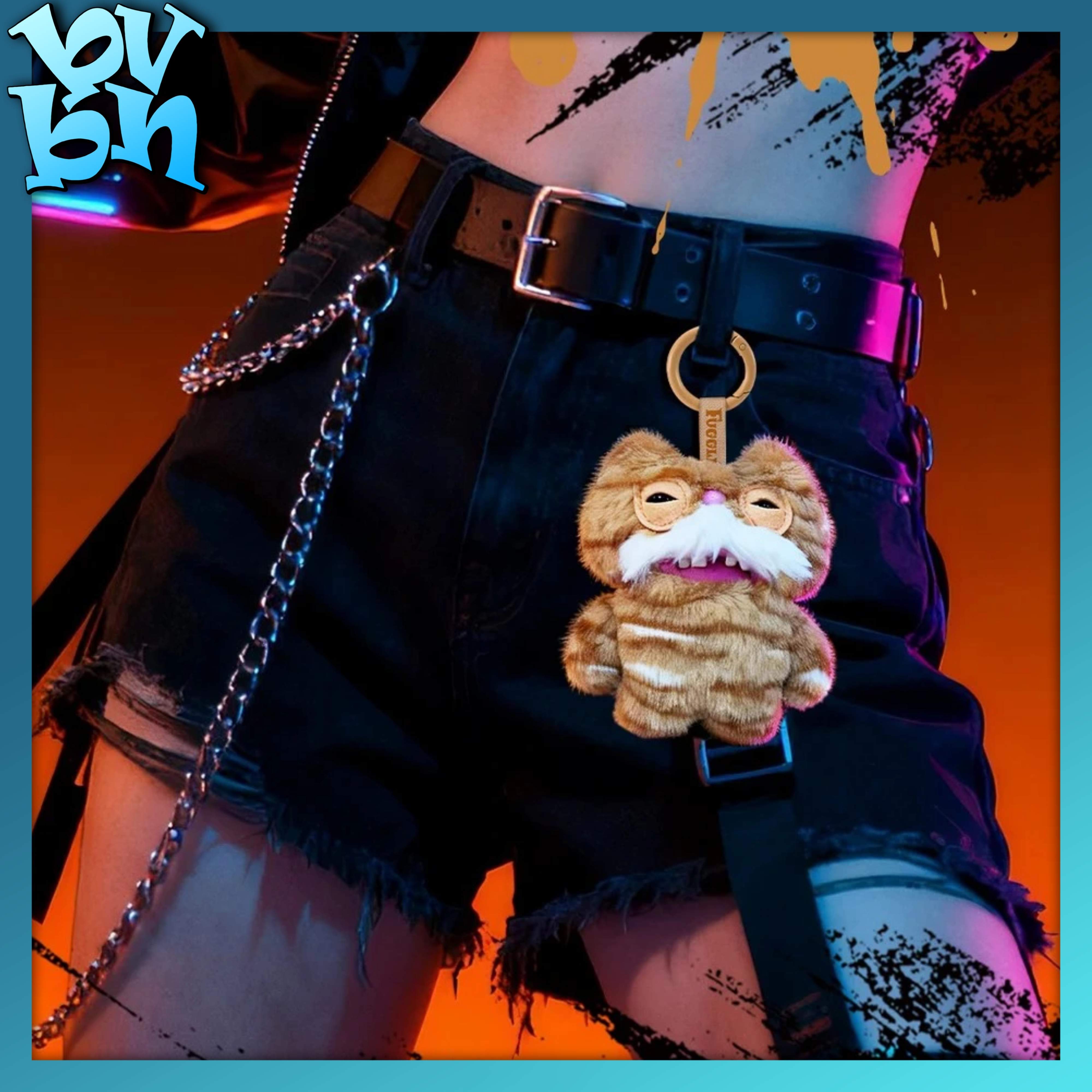 Fuggler Alley Cats Keyring Blind Box Series 3.5"