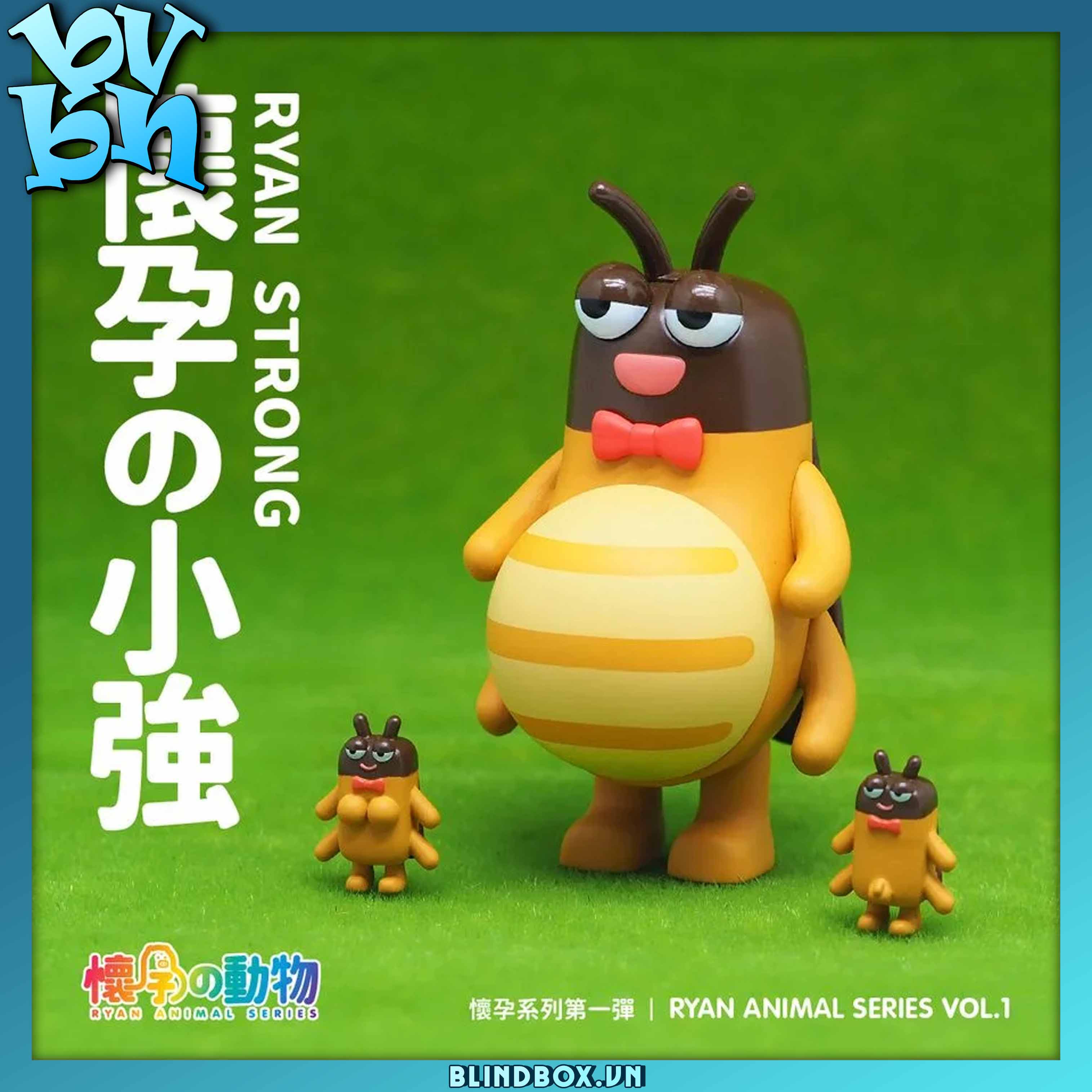 BLIND BOX CÓ BẦU RYAN ANIMAL SERIES 1
