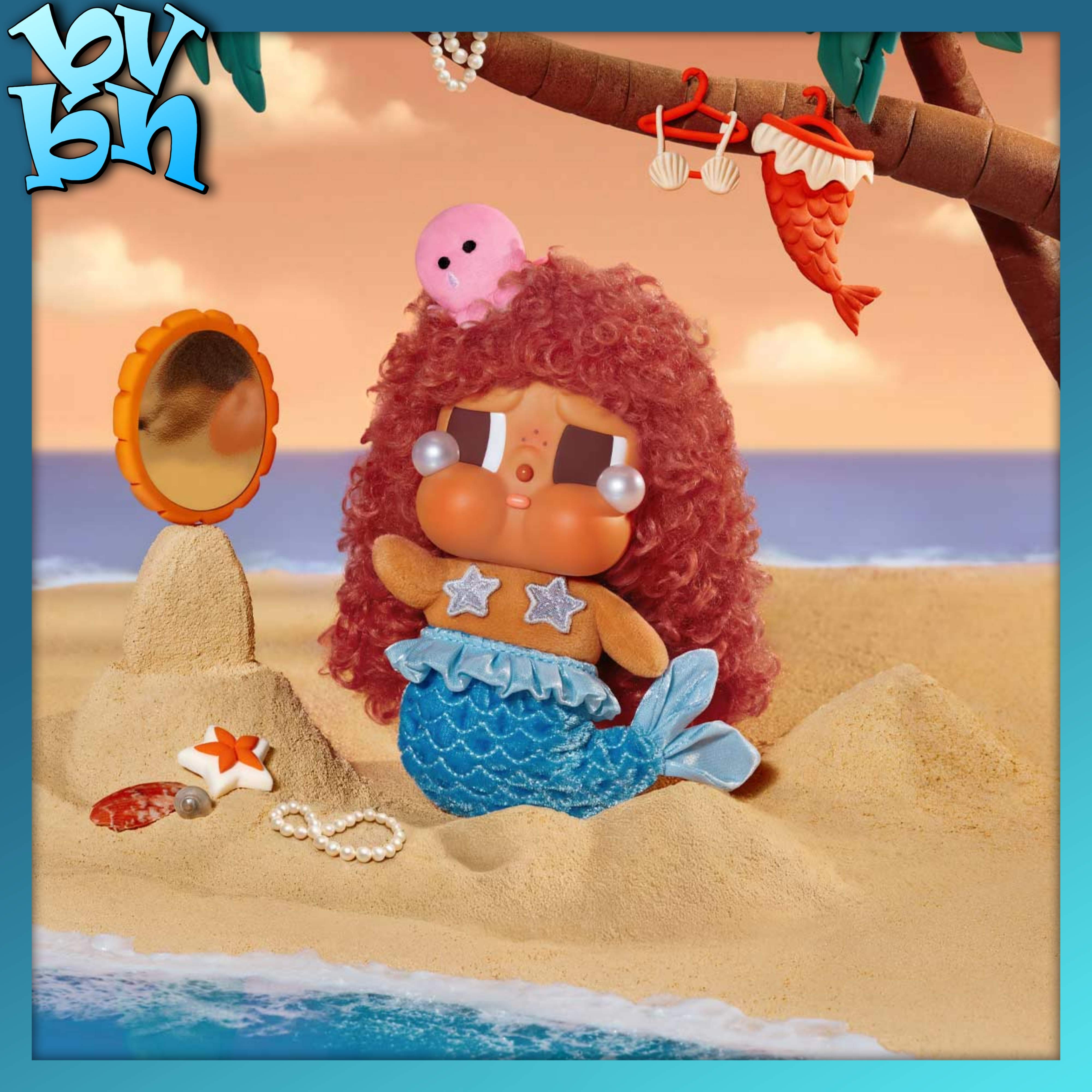 CRYBABY Vacation Mode On Series-Vinyl Plush Pendant Blind Box