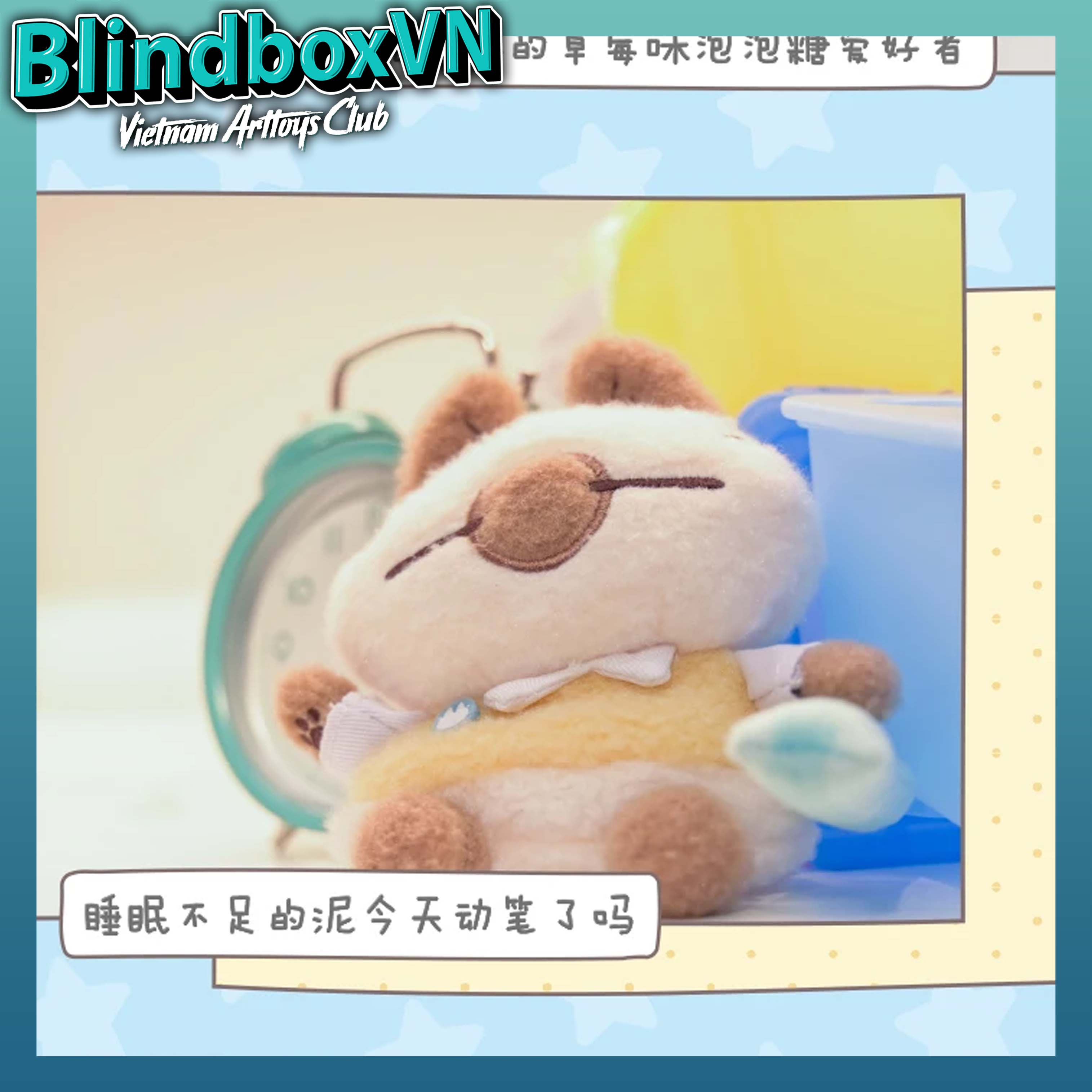 Blindbox Azukisan Campus Series- Plush Pendant Series