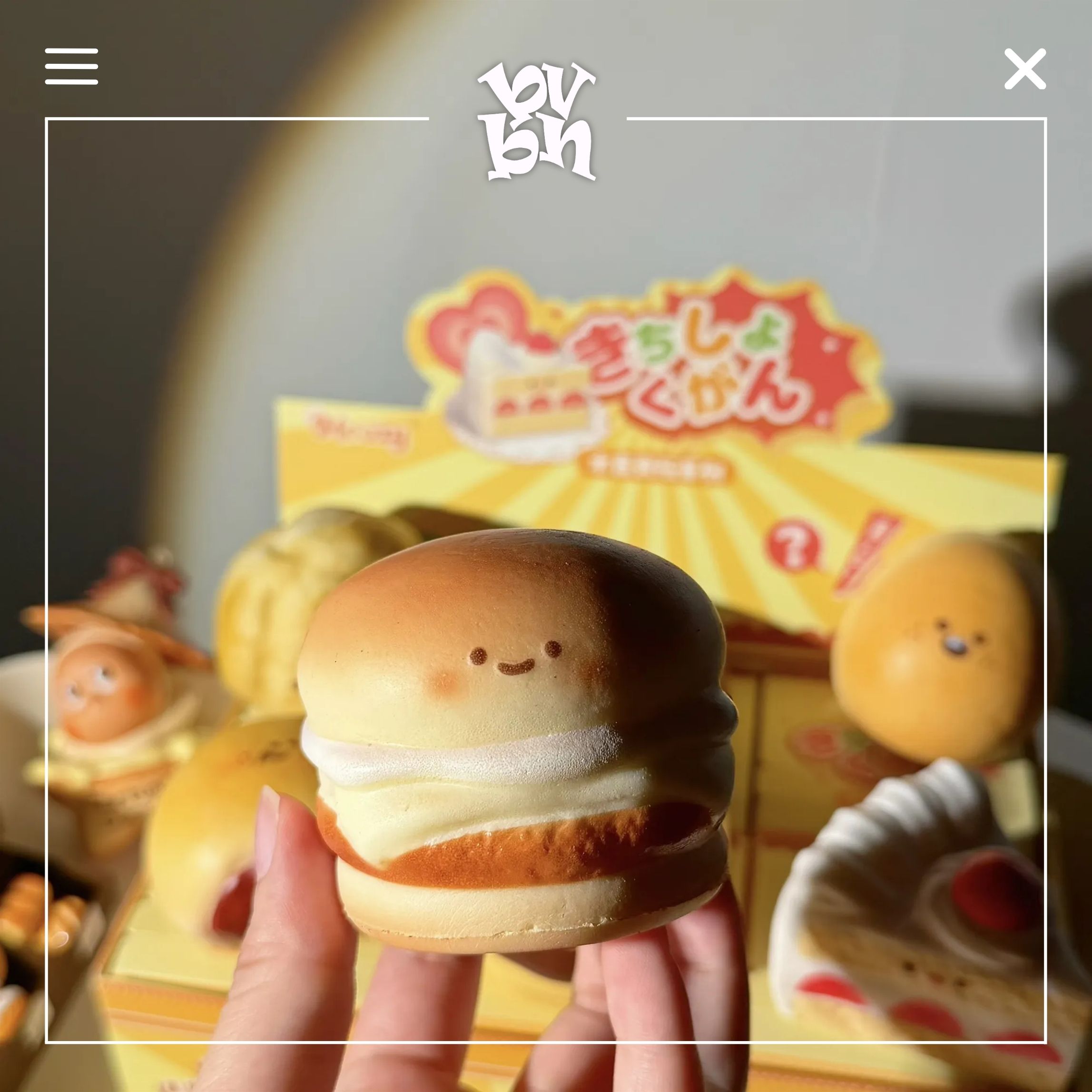 Moozy Squishy Food Bakery Blindbox Series Chính Hãng