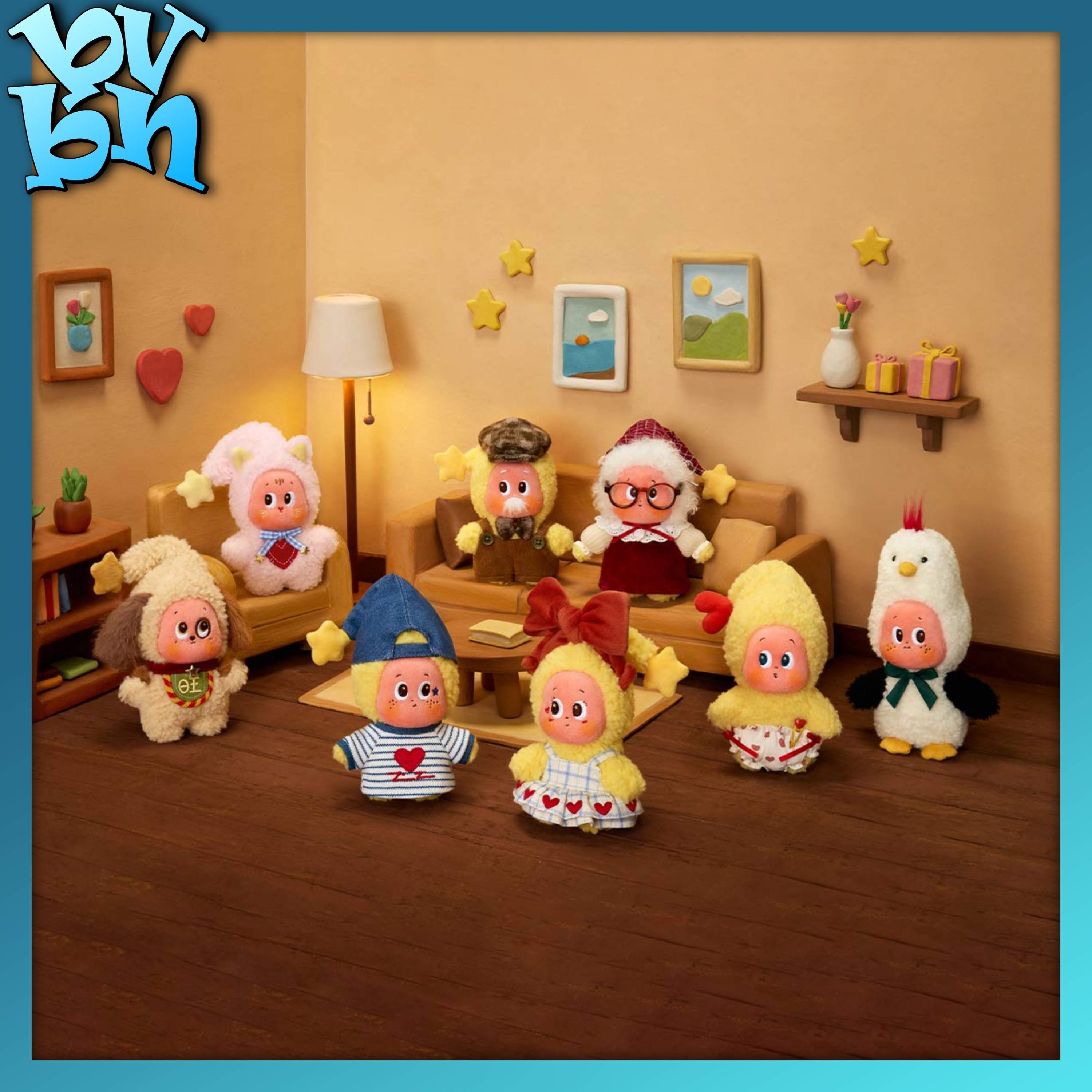 Twinkle Twinkle Crush On You Series Plush Pendant