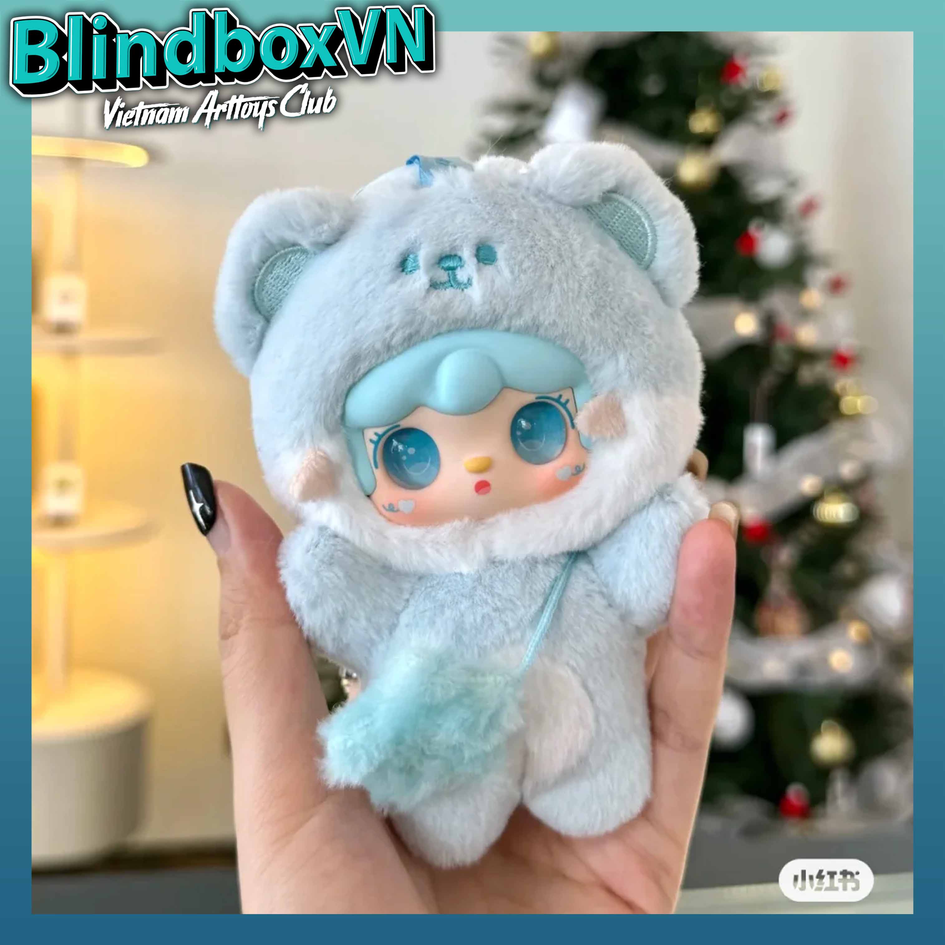 Yooki Plush Vinyl Blindbox - Take a Bite of the Bear Version 4