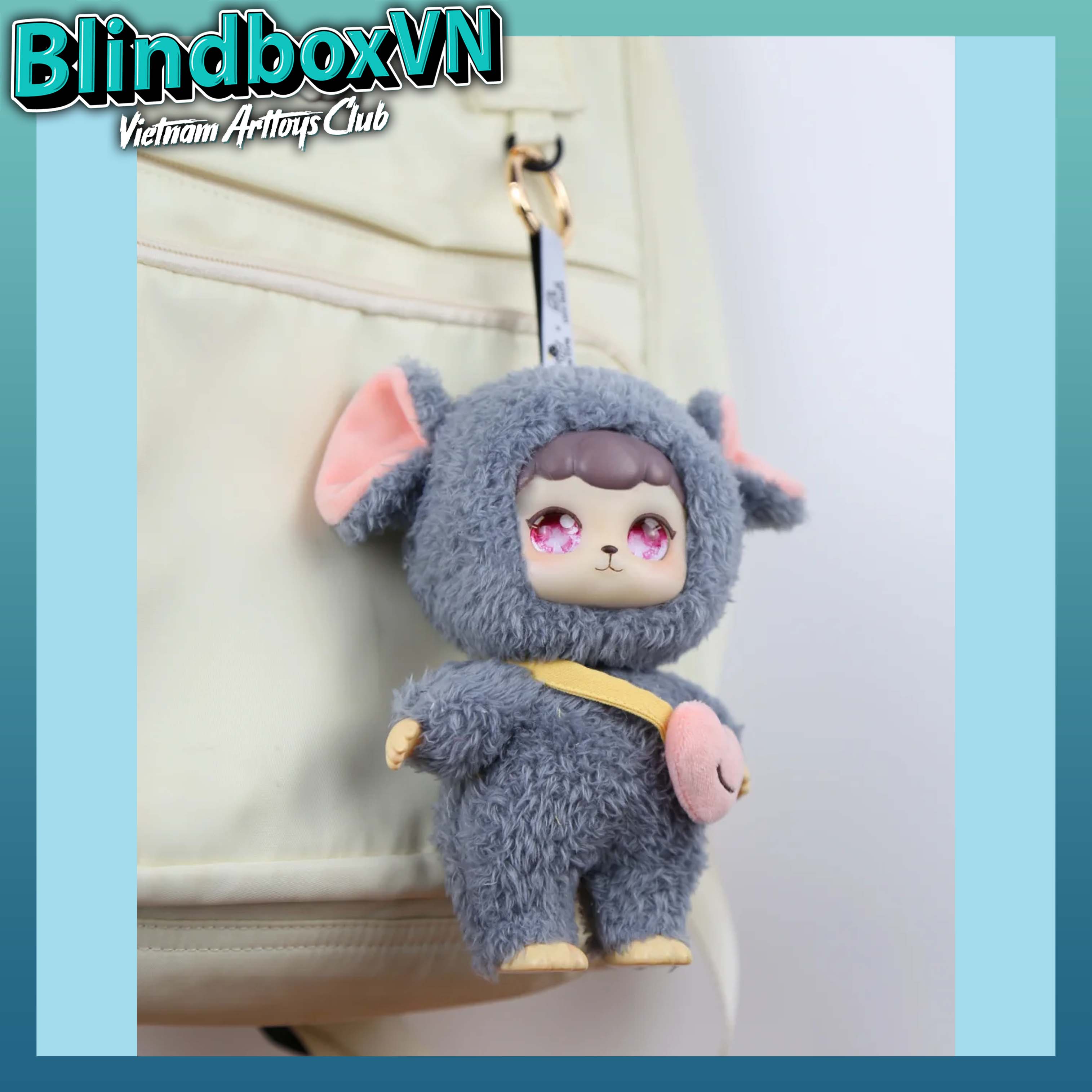 Cocoa Animal Travels Plush Doll Vinyl BlindBox