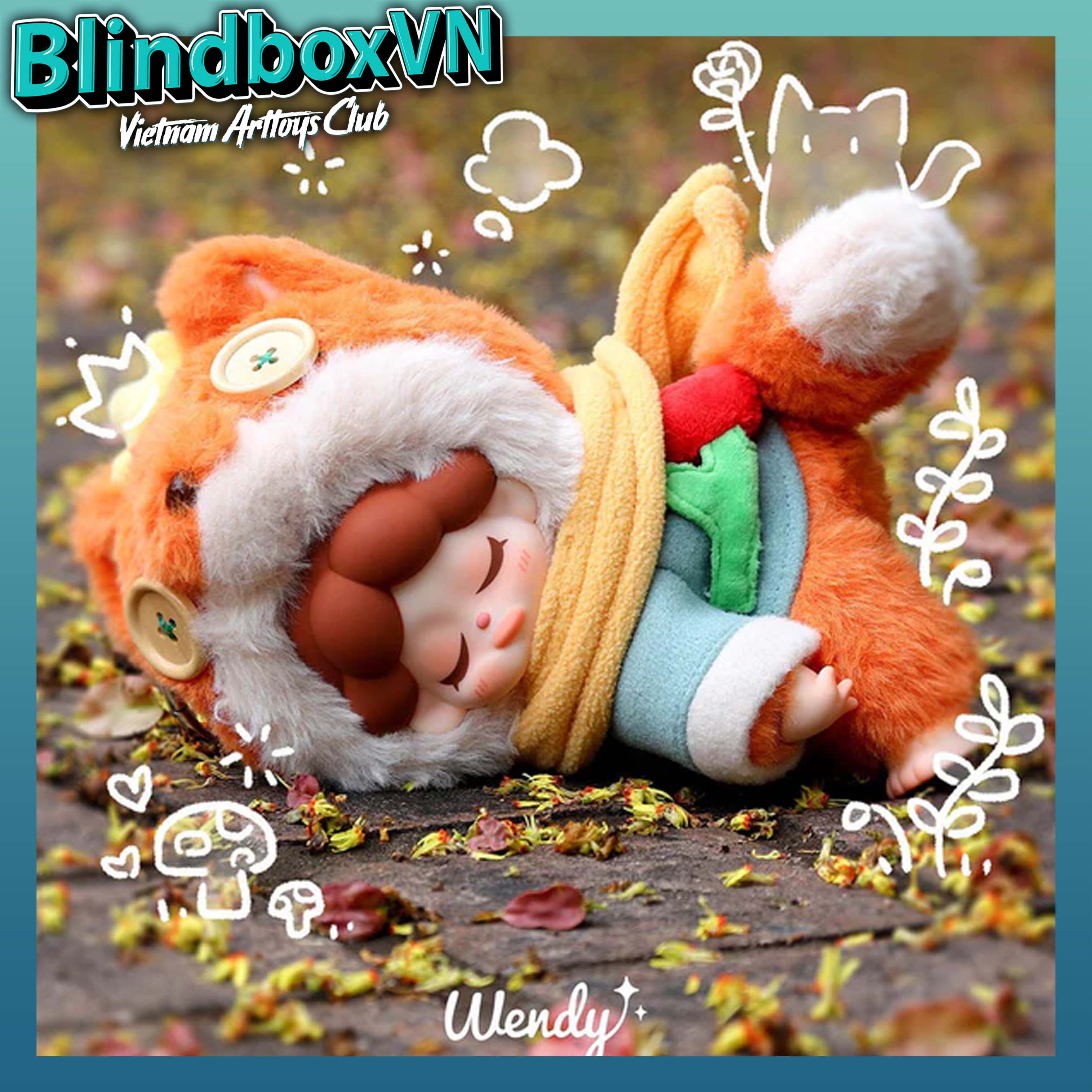 Wendy Garden Treasure Hunt Series Plush Blind Box