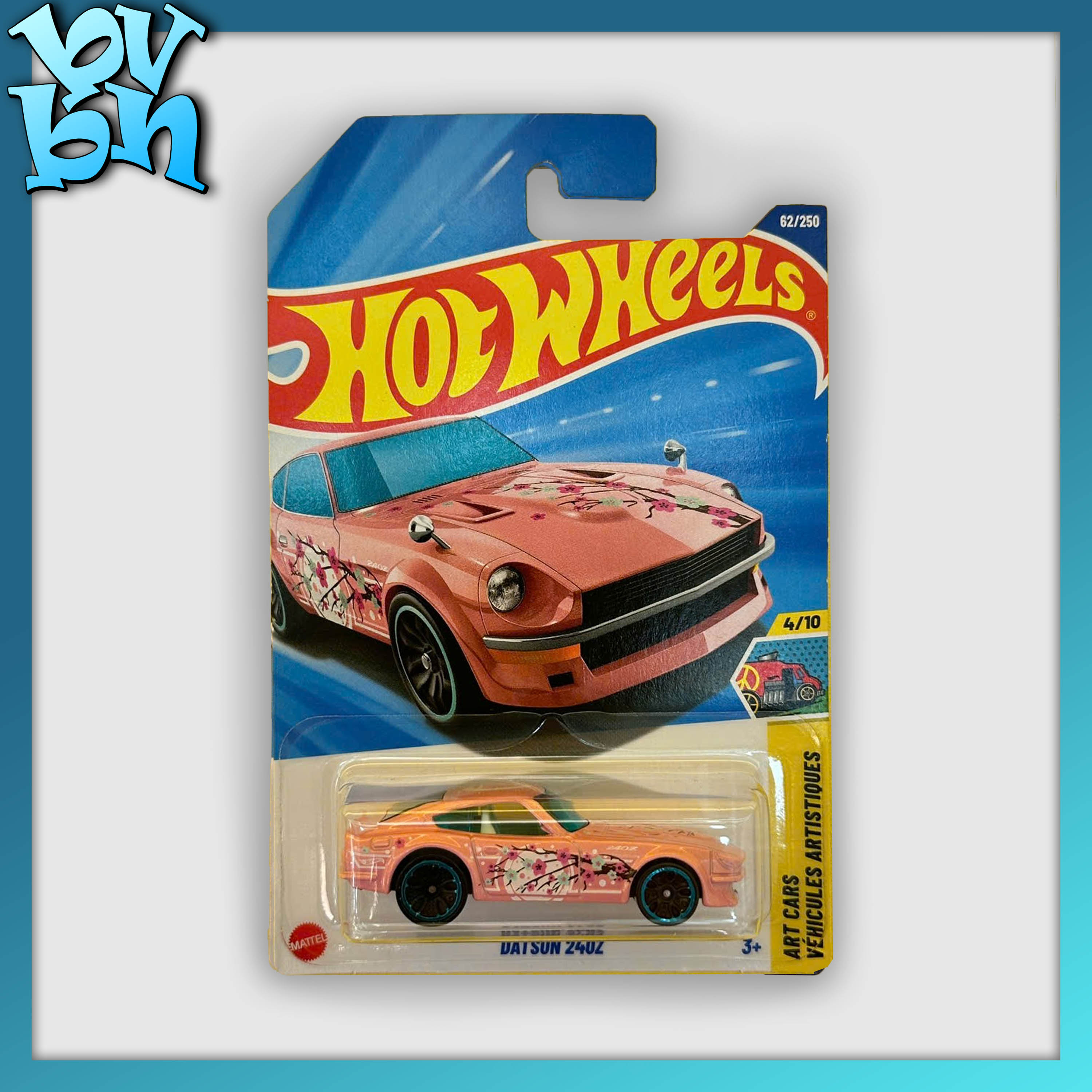 Random Art Cars Hot Wheels Series 2025 Mattel