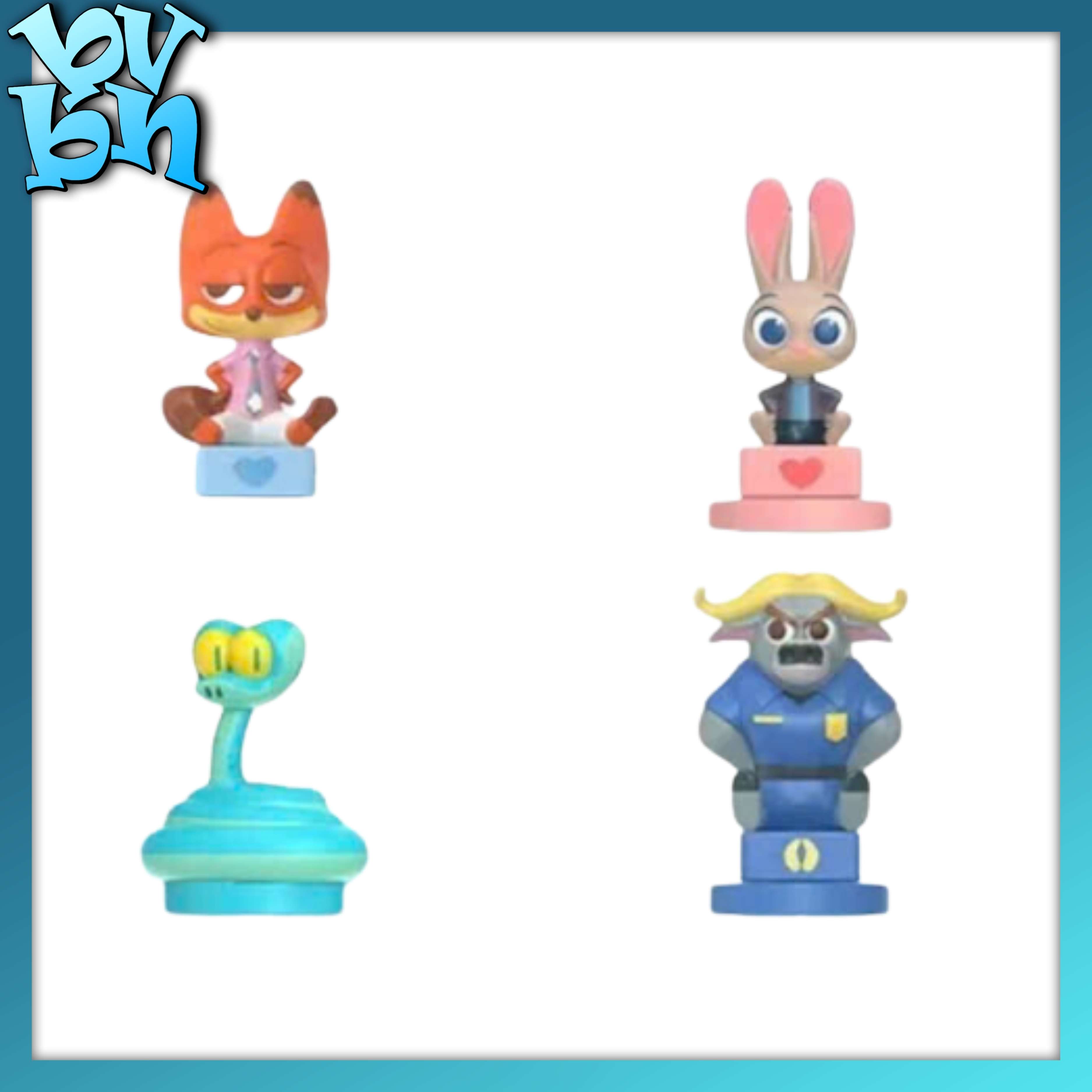 Zootopia 2 Stamp Eraser Series Disney