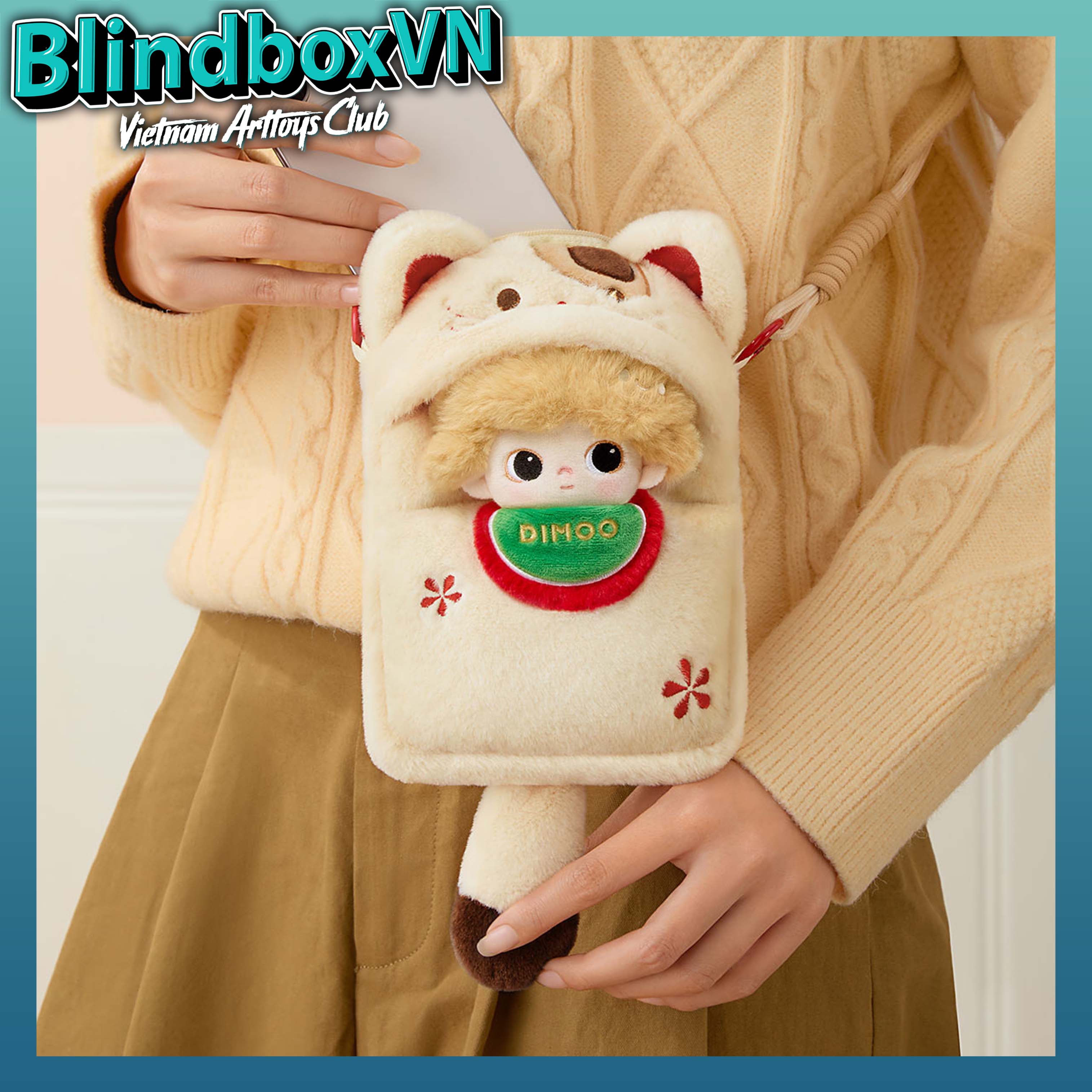 DIMOO Weaving Wonders Series-Quilt Phone Case Blind Box