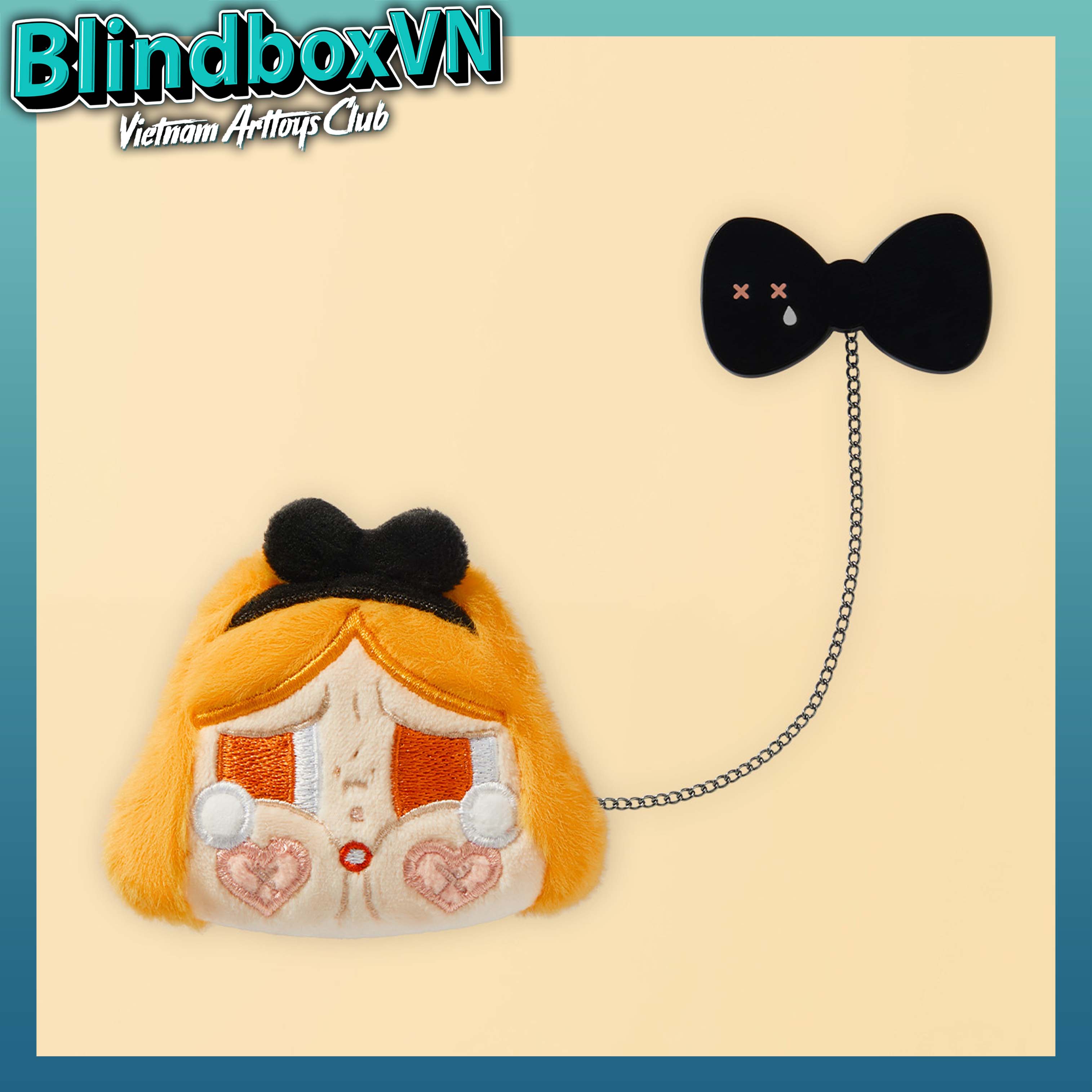 POPMART CRYBABY Crying Again Series-Plush Badge Blind Box