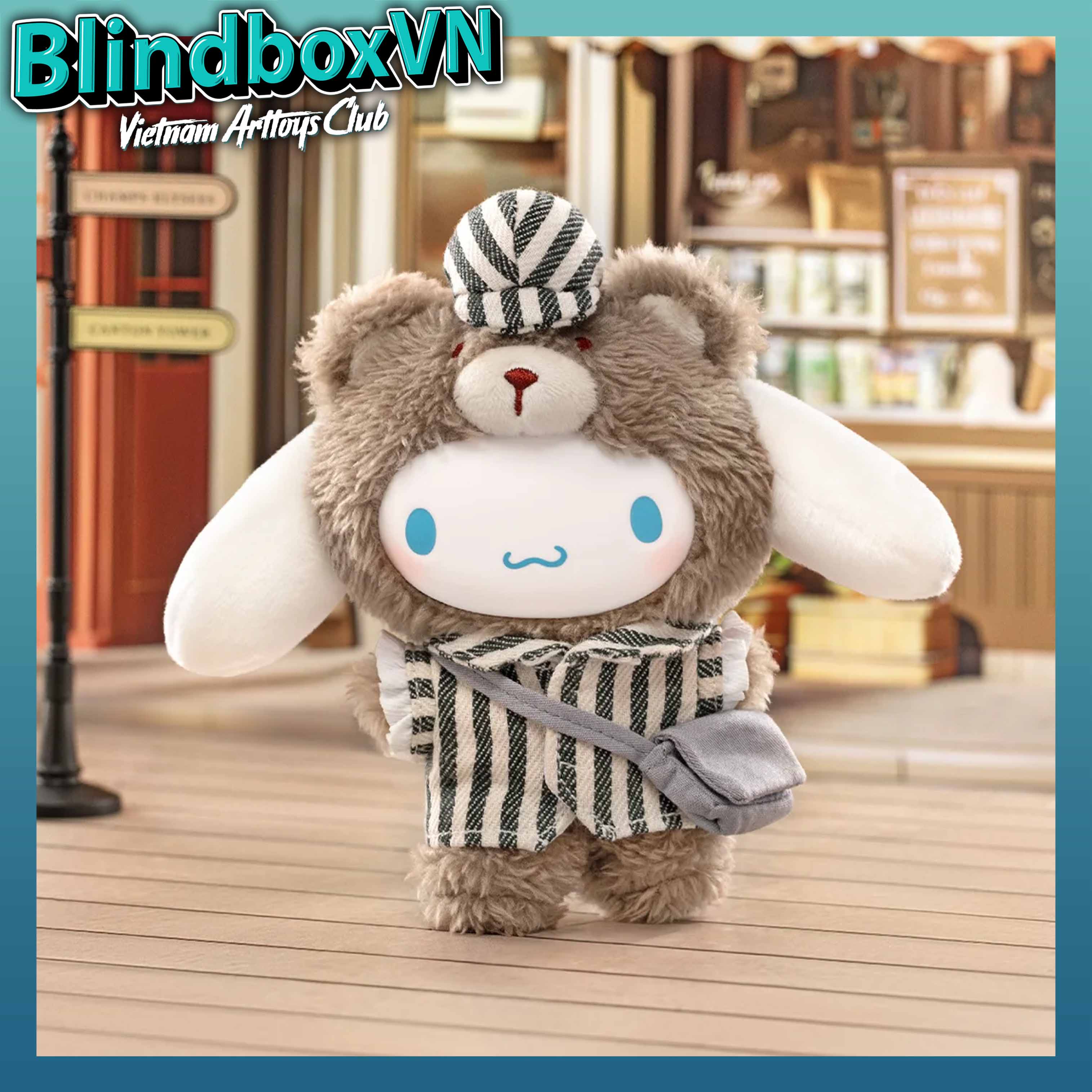 Sanrio Characters Afternoon Tea Series Plush Dolls Blindbox ( Chính hãng )