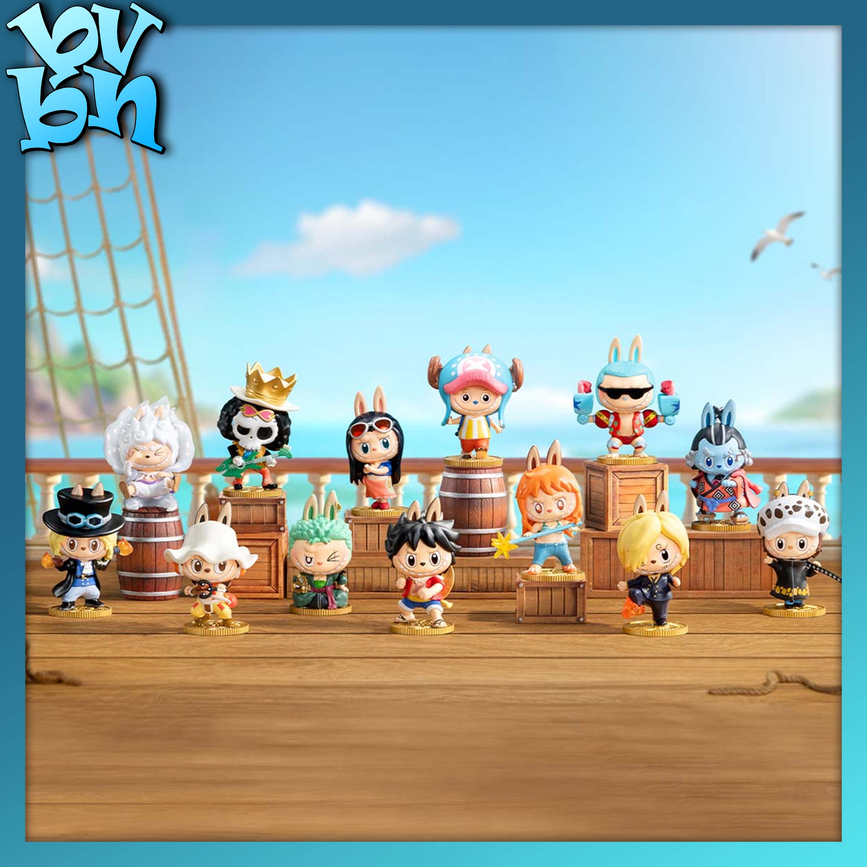 LABUBU THE MONSTERS One Piece Series Blind Box Figures