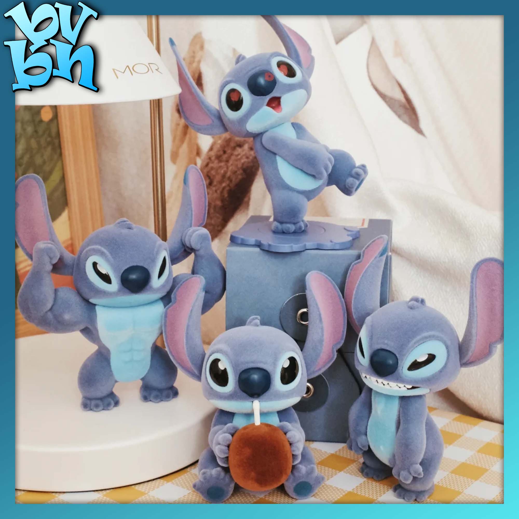 52TOYS Disney The Cute Stitch Series Series Blind Box Figure