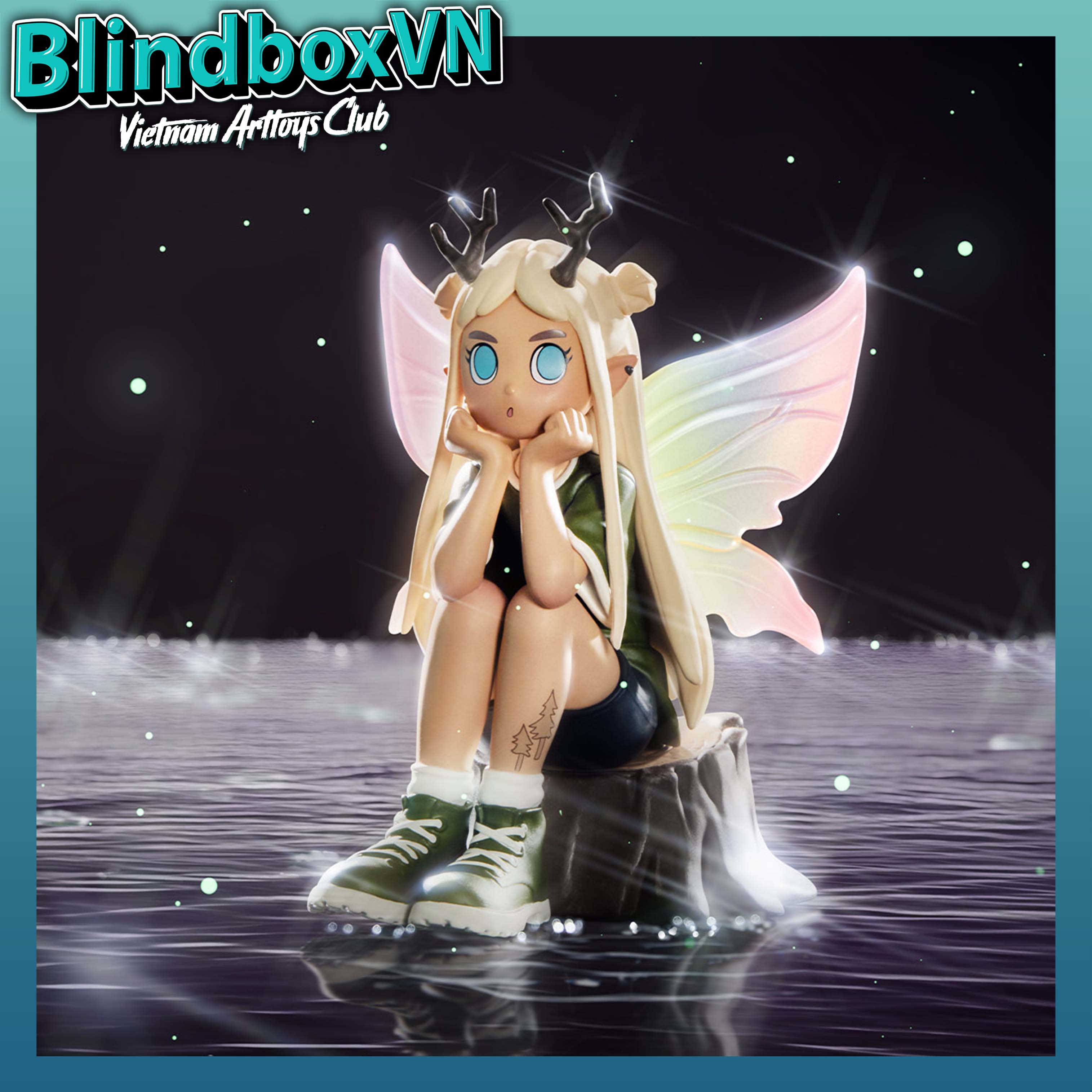 POP MART Peach Riot Punk Fairy Series Figures Blind Box