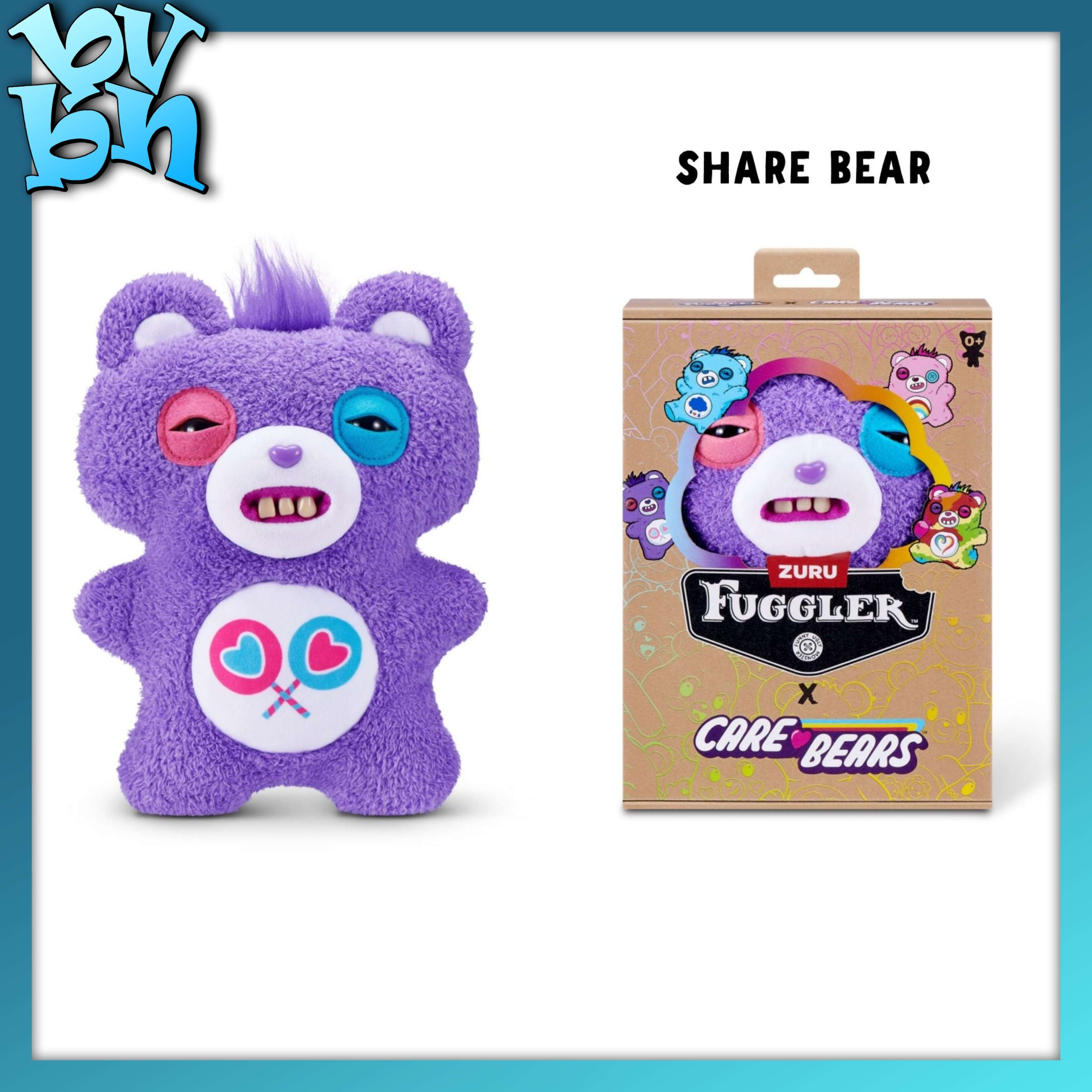 Fuggler Care Bears 9" inch Series