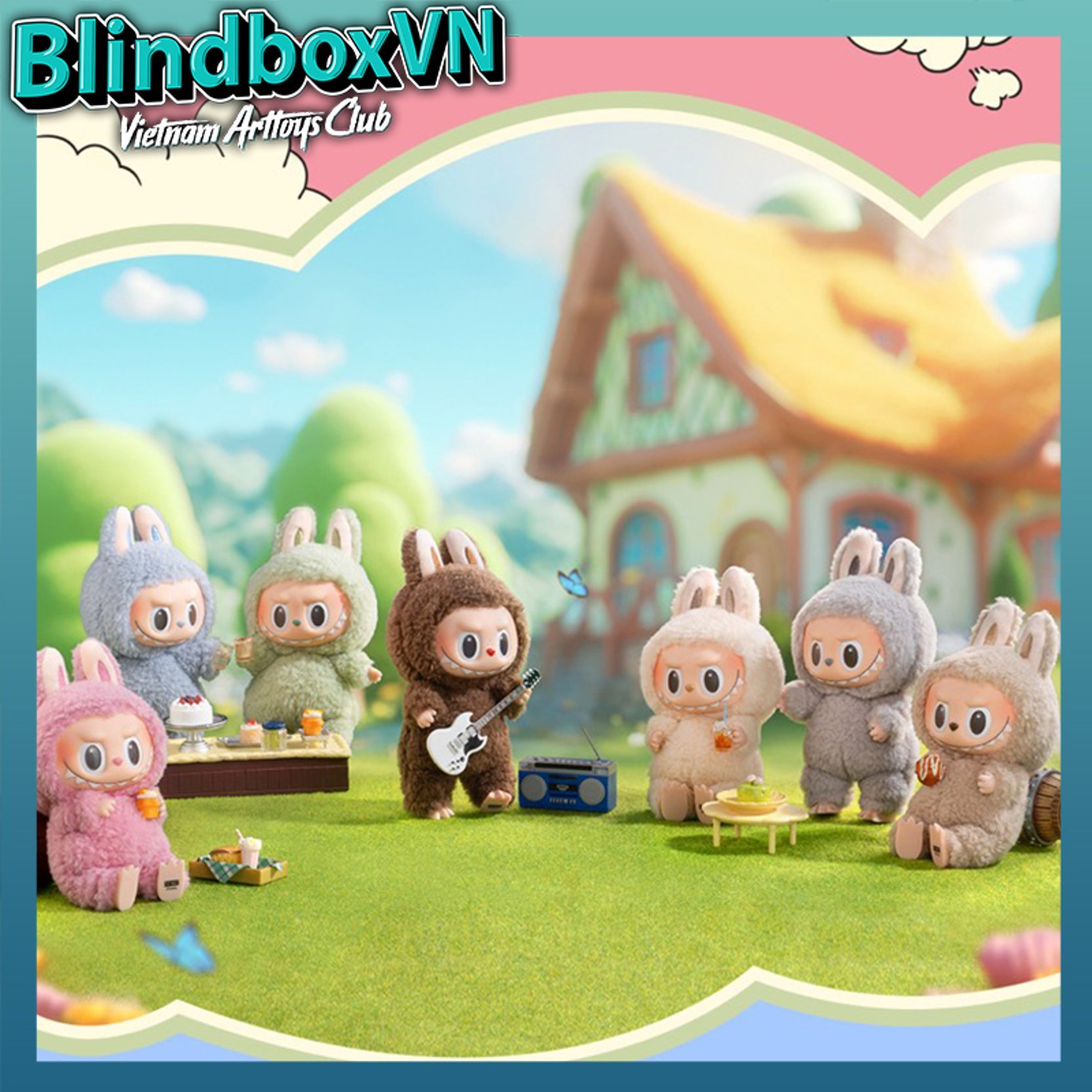 Blind Box Labubu Macaron ( Chính Hãng )
