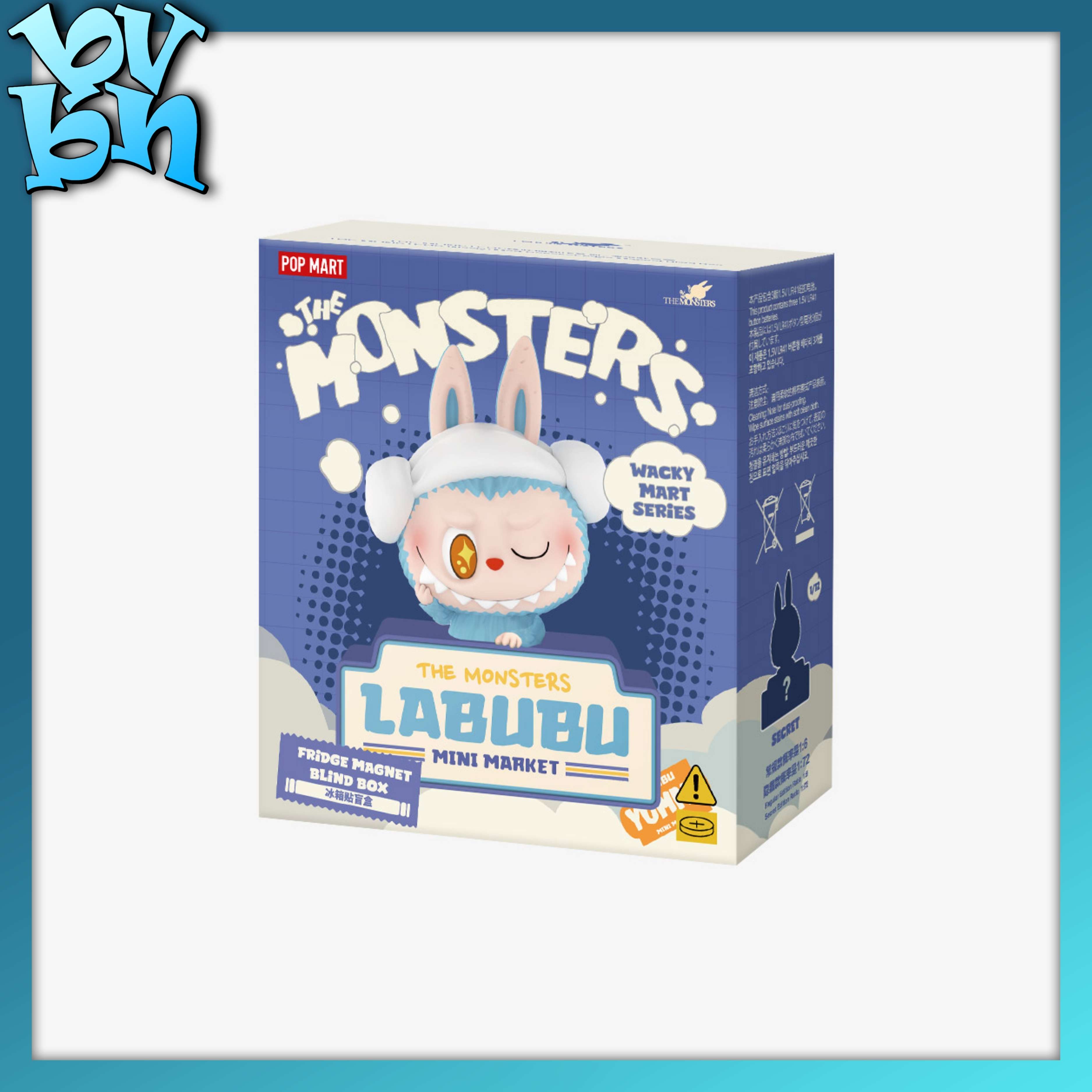 THE MONSTERS Wacky Mart Series-Fridge Magnet Blind Box