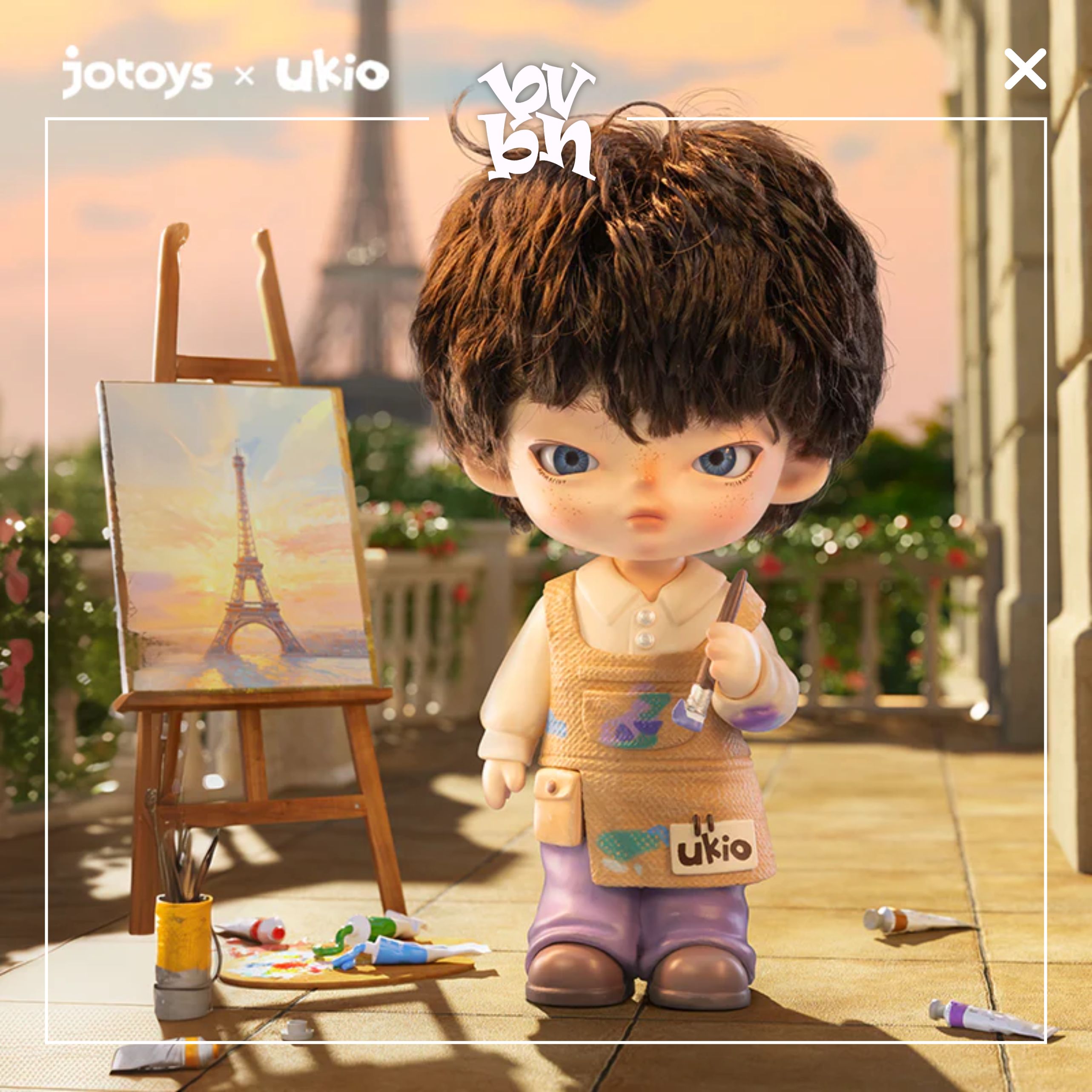 Ukio City Pages Serise Figure Blind Box