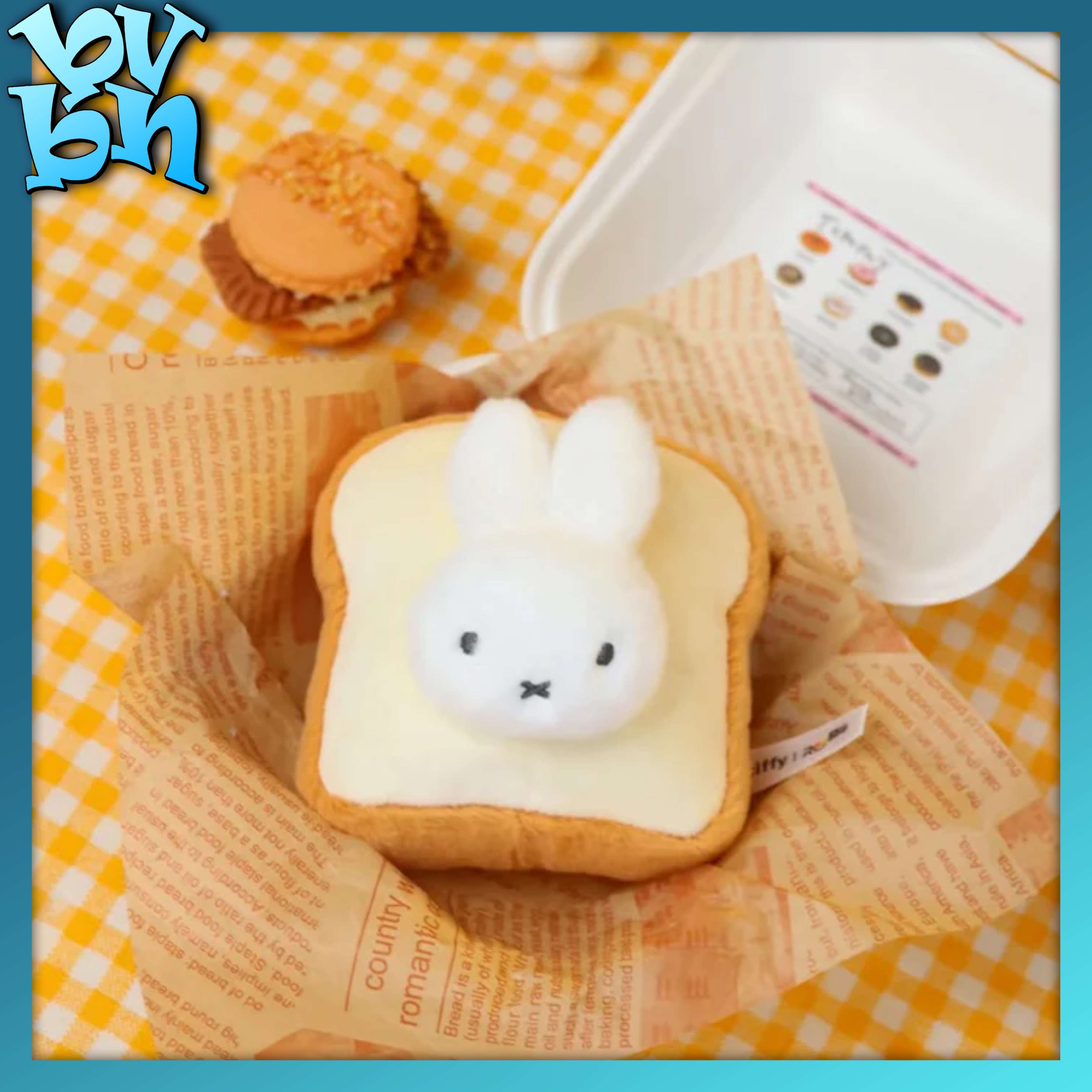 Miffy Food Workshop Series Pendant Plush Doll