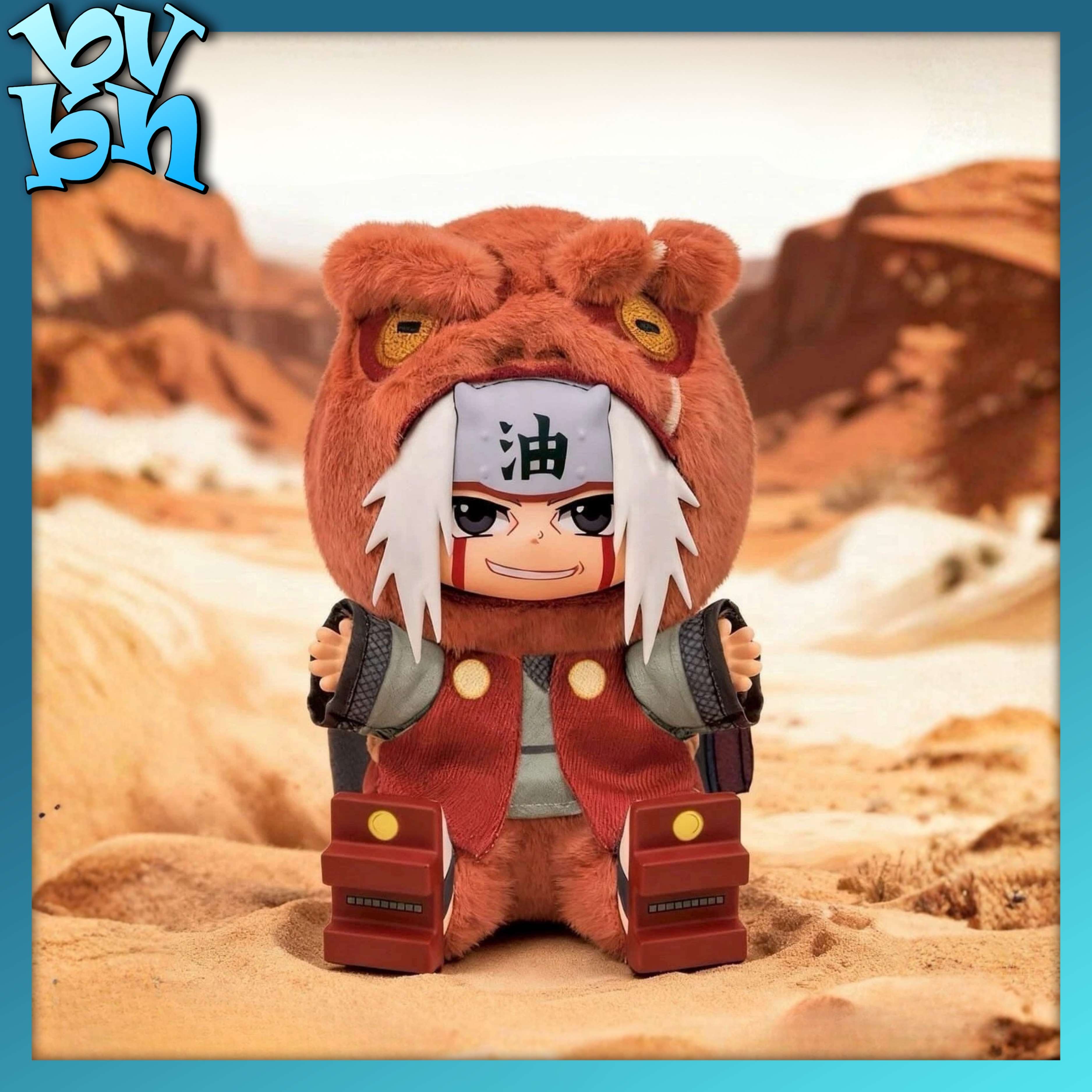 Naruto Beast Party Sitting Series 2 Vinyl Plush Doll Blindbox