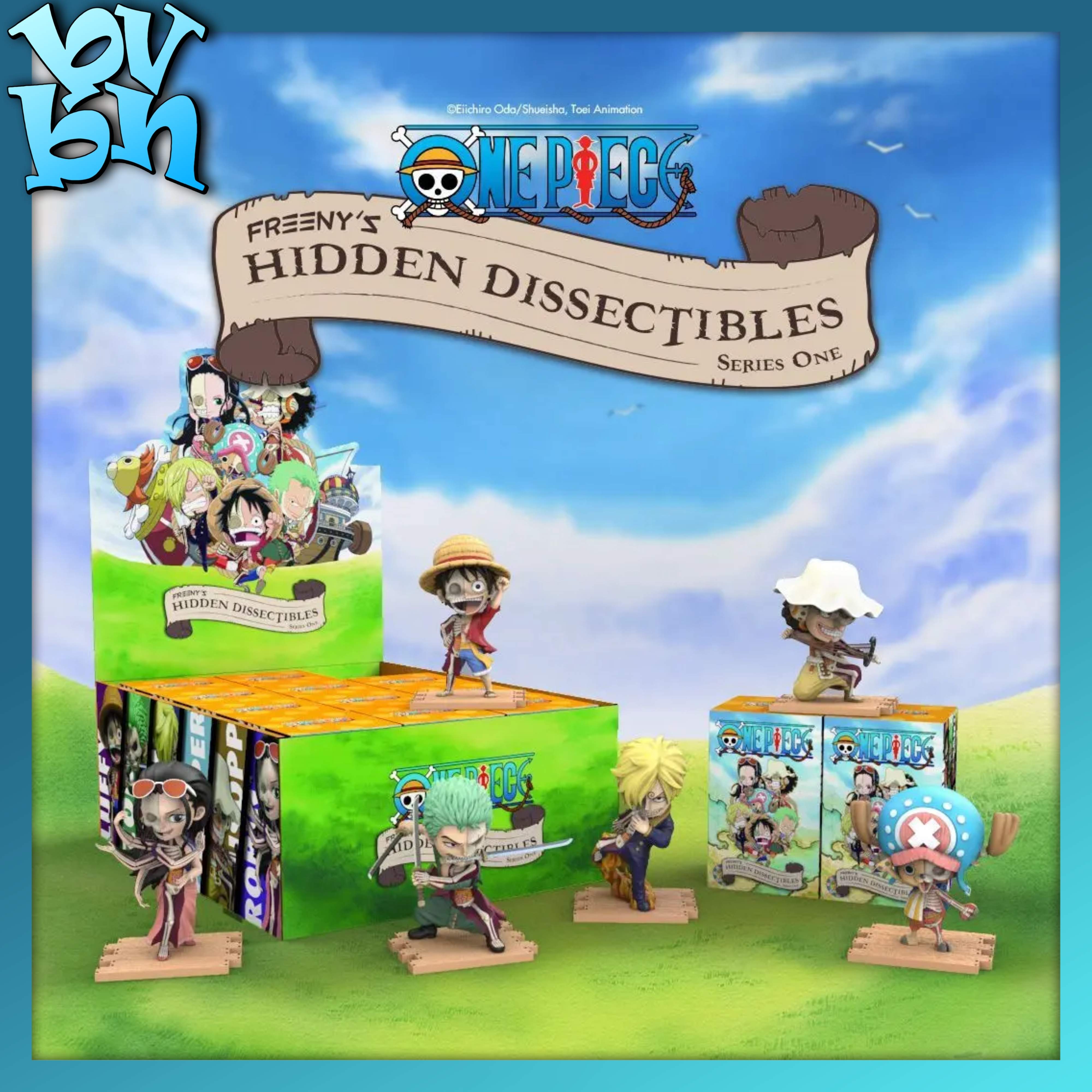 Mighty Jaxx Freeny's Hidden Dissectibles: One Piece Blindbox Series - Series One