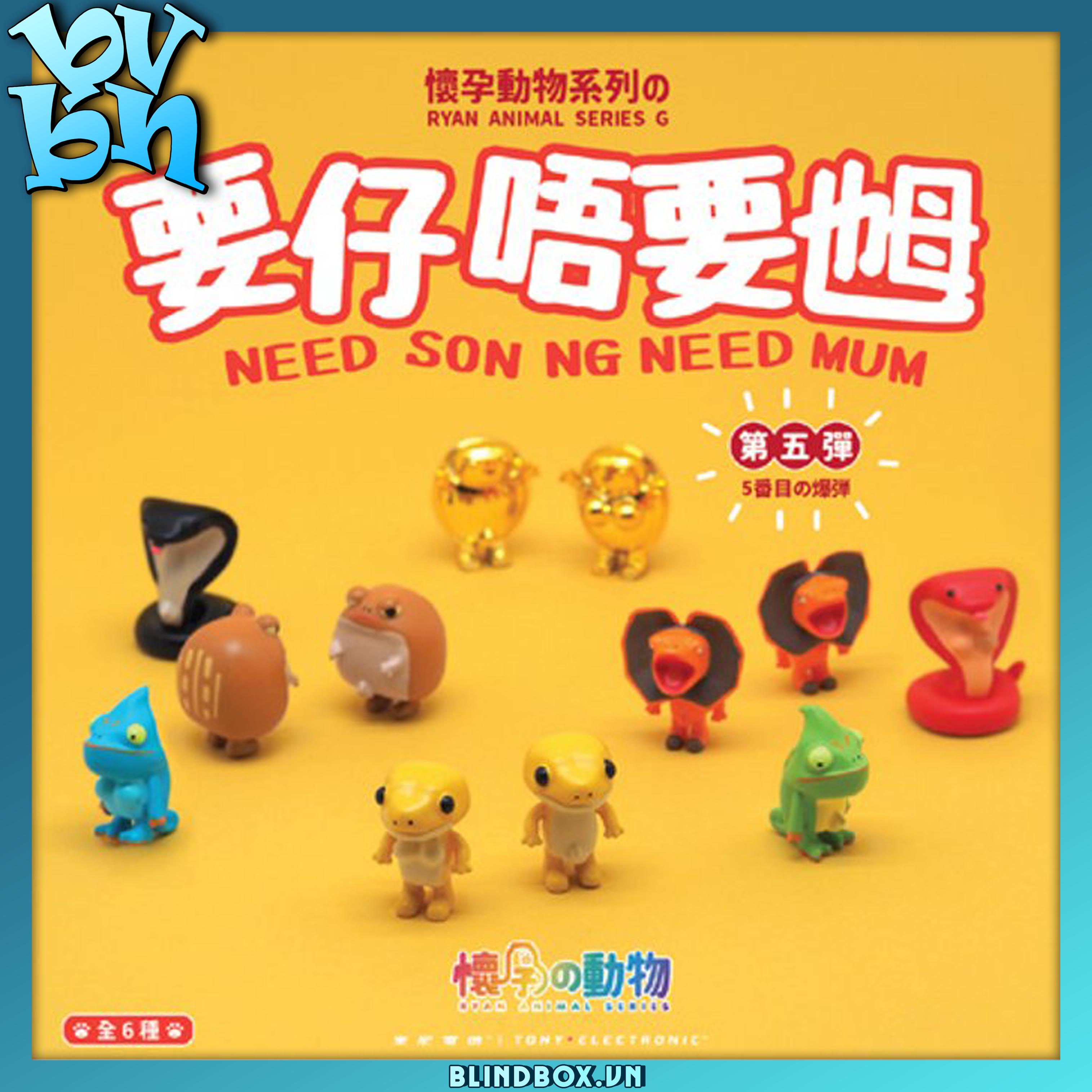 GACHA BALL BLINDBOX CÓ BẦU RYAN ANIMAL ALL VOL