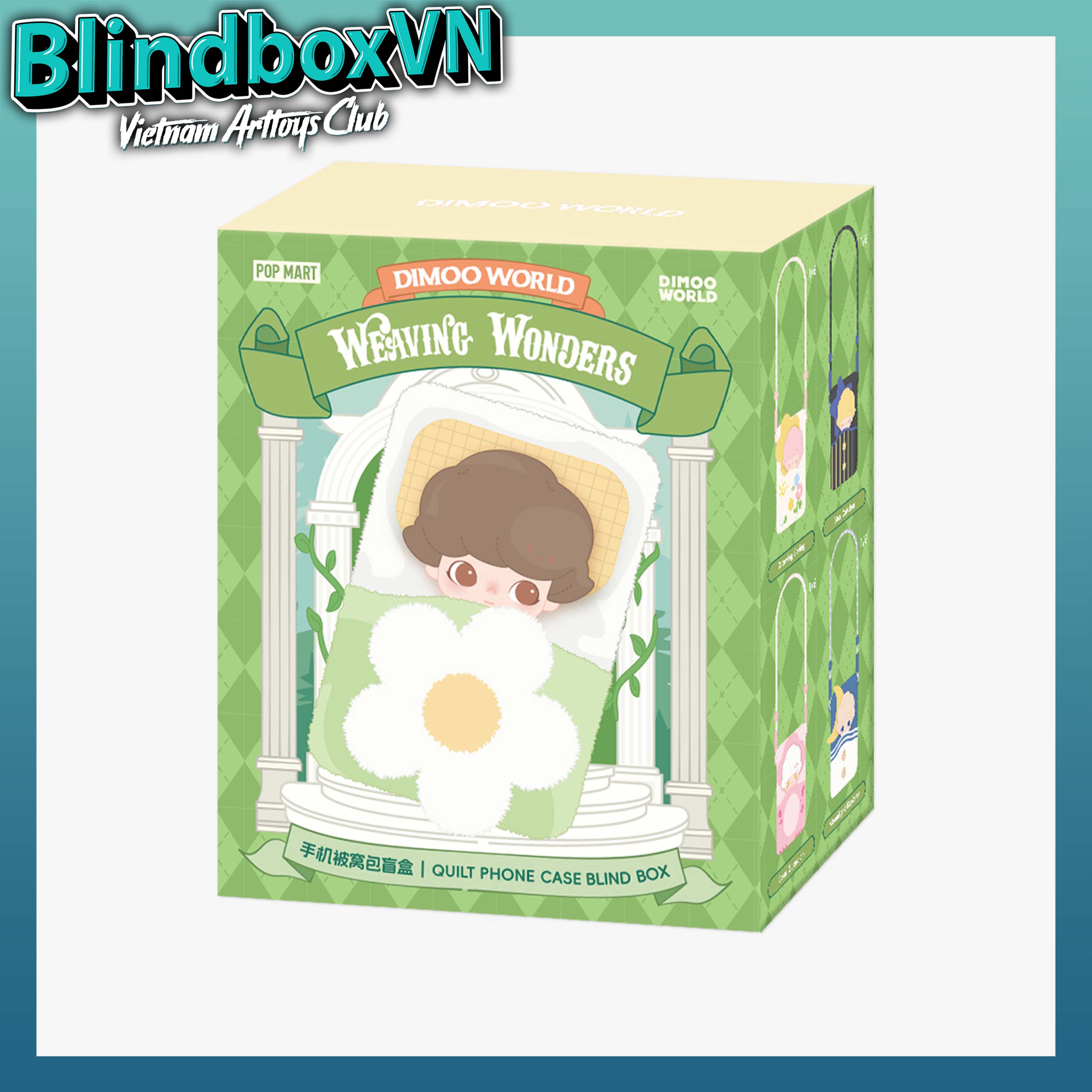DIMOO Weaving Wonders Series-Quilt Phone Case Blind Box