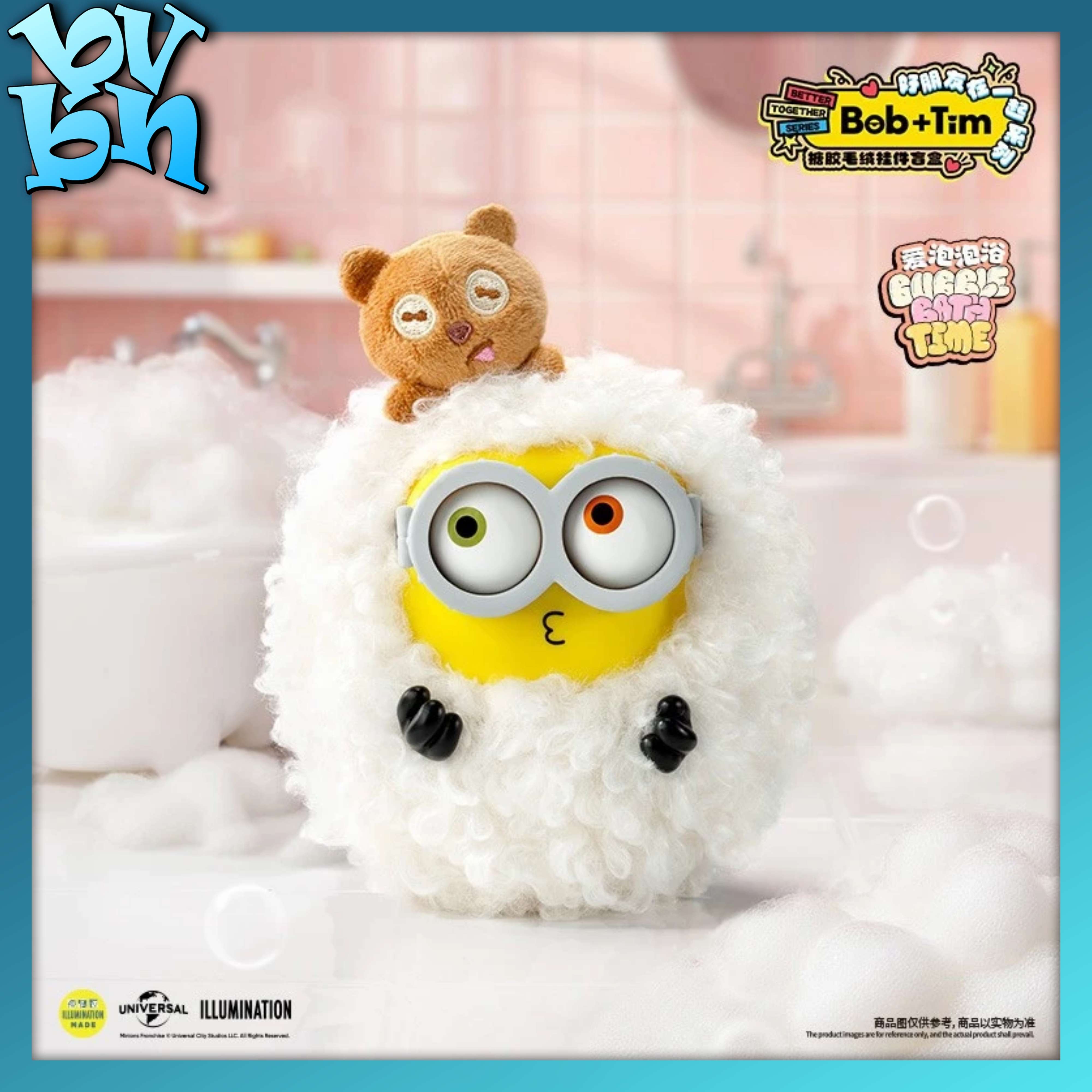 Bob & Tim Better Together Series Vinyl Plush Keychain Blindbox