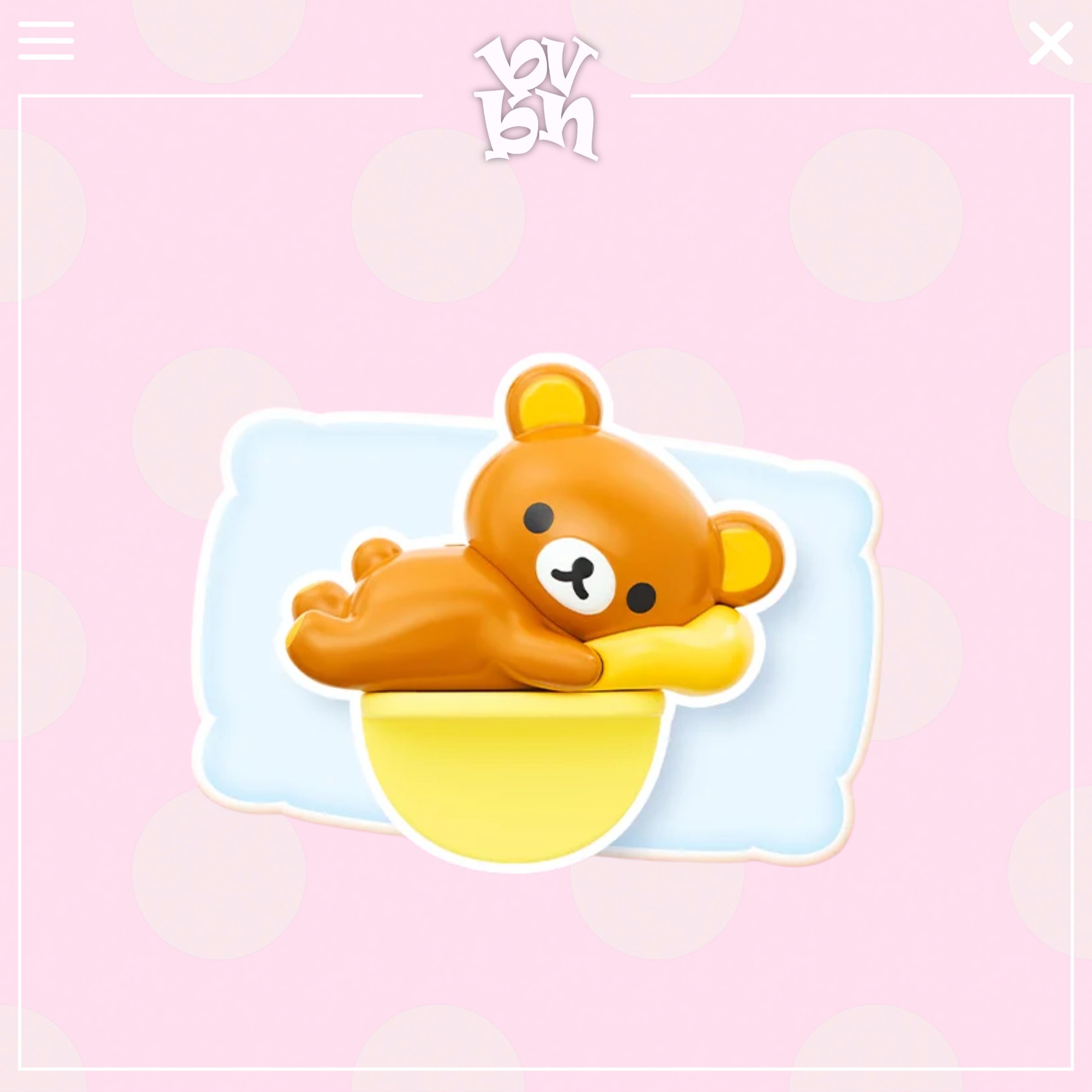 Rilakkuma Hipper - Relaxing and Lazy Travel Blindbox Series